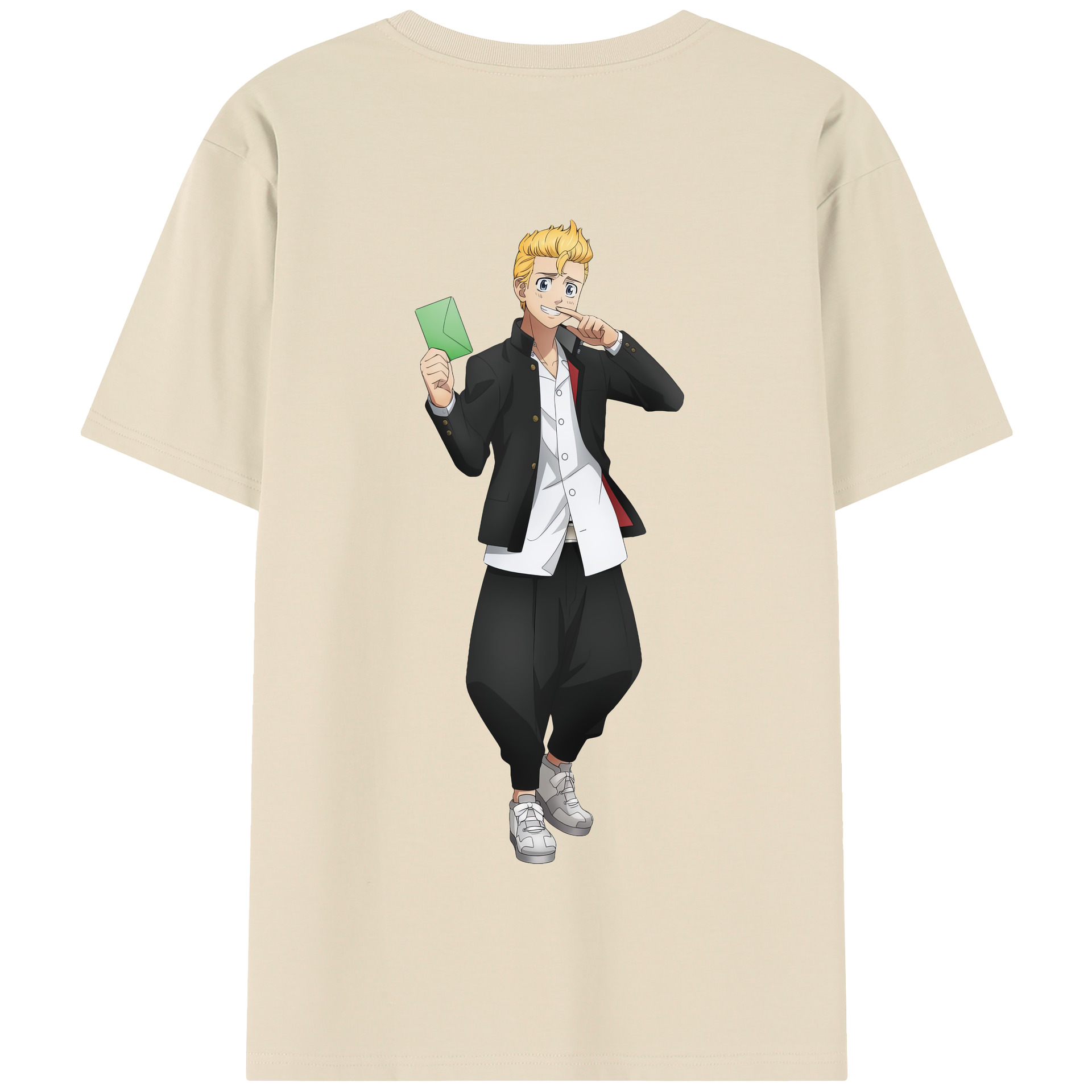 （画像用） 東京リベンジャーズ Tokyo Revengers 綿100％半袖Tシャツ（背面プリント）