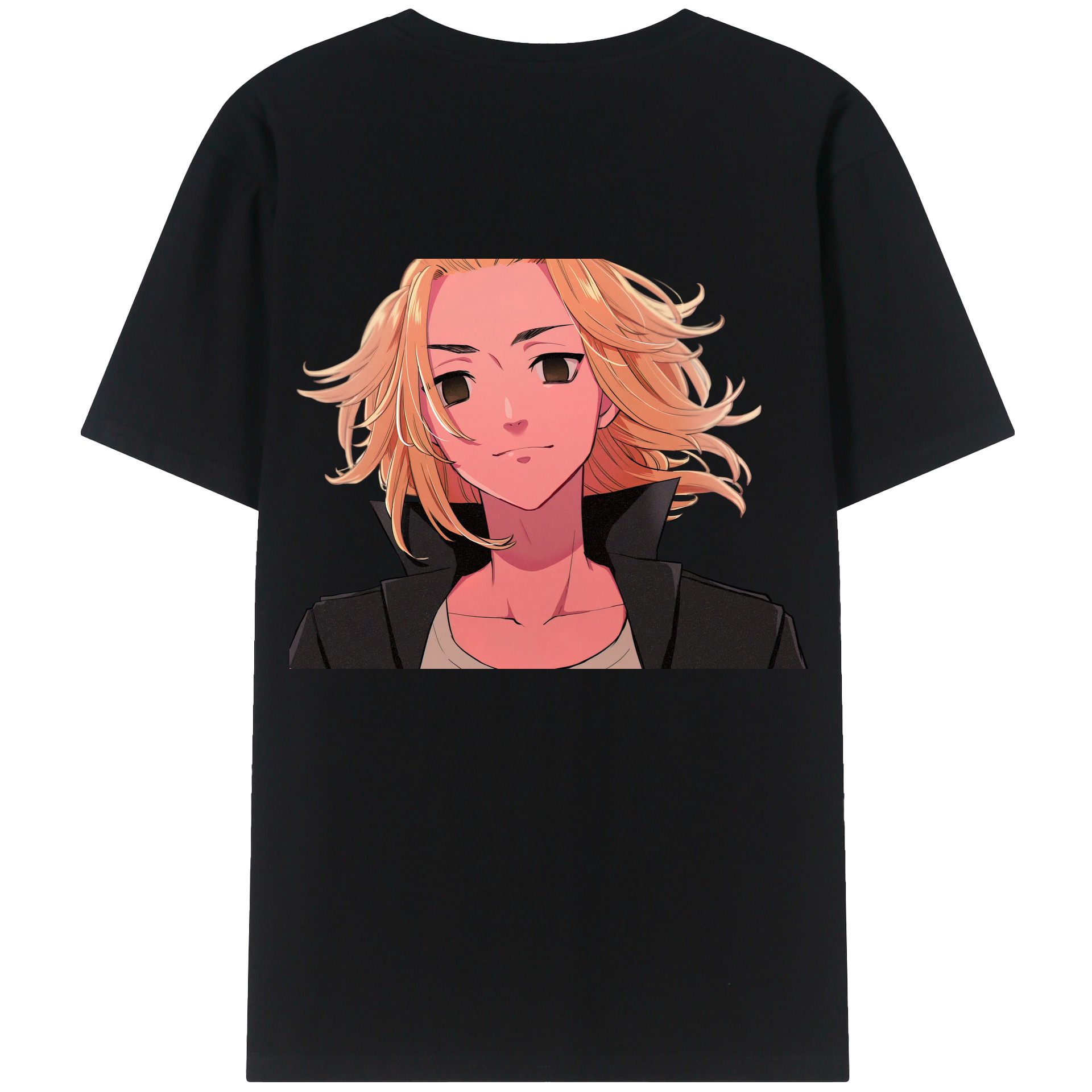（画像用） 東京リベンジャーズ Tokyo Revengers 綿100％半袖Tシャツ（背面プリント）