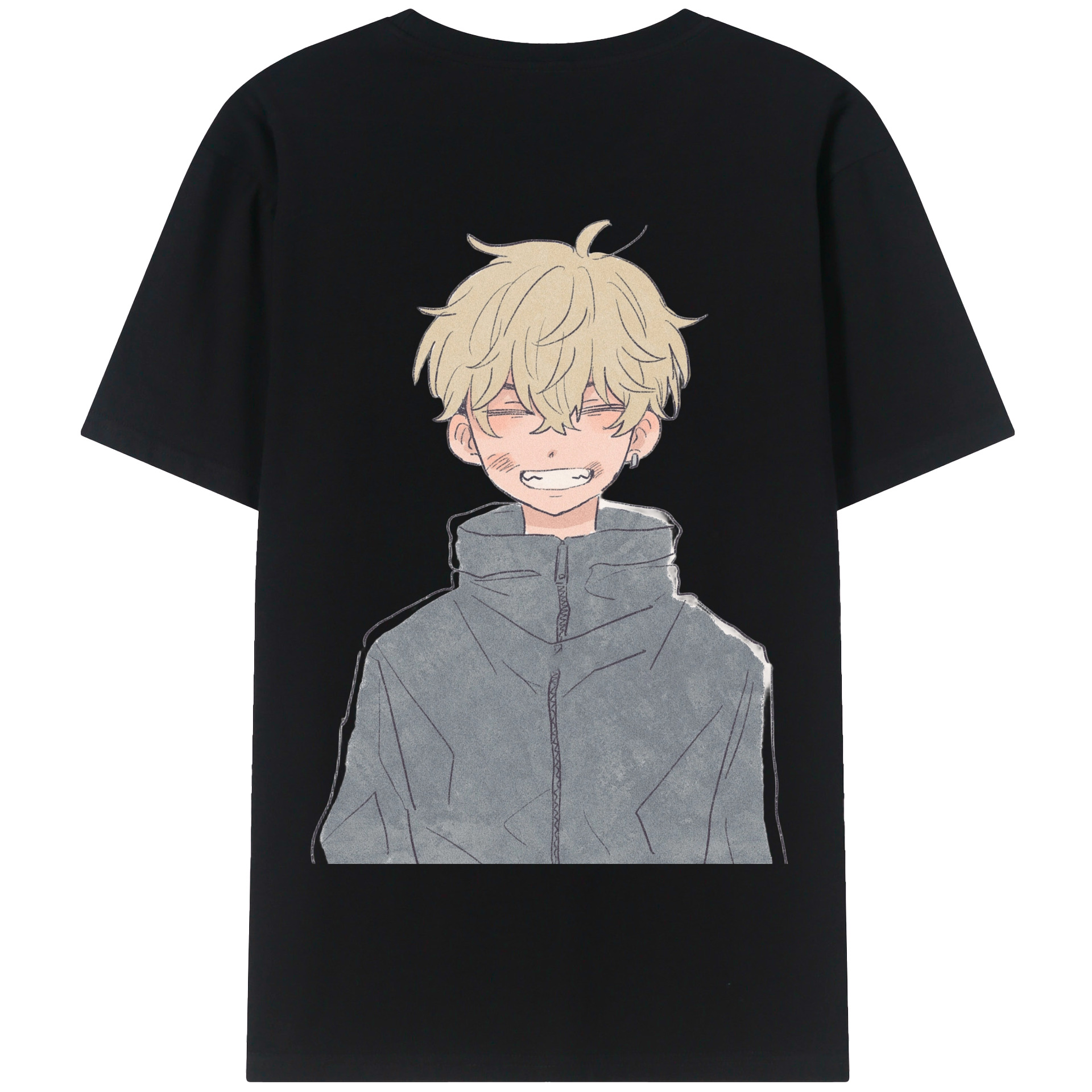 （画像用） 東京リベンジャーズ Tokyo Revengers 綿100％半袖Tシャツ（背面プリント）