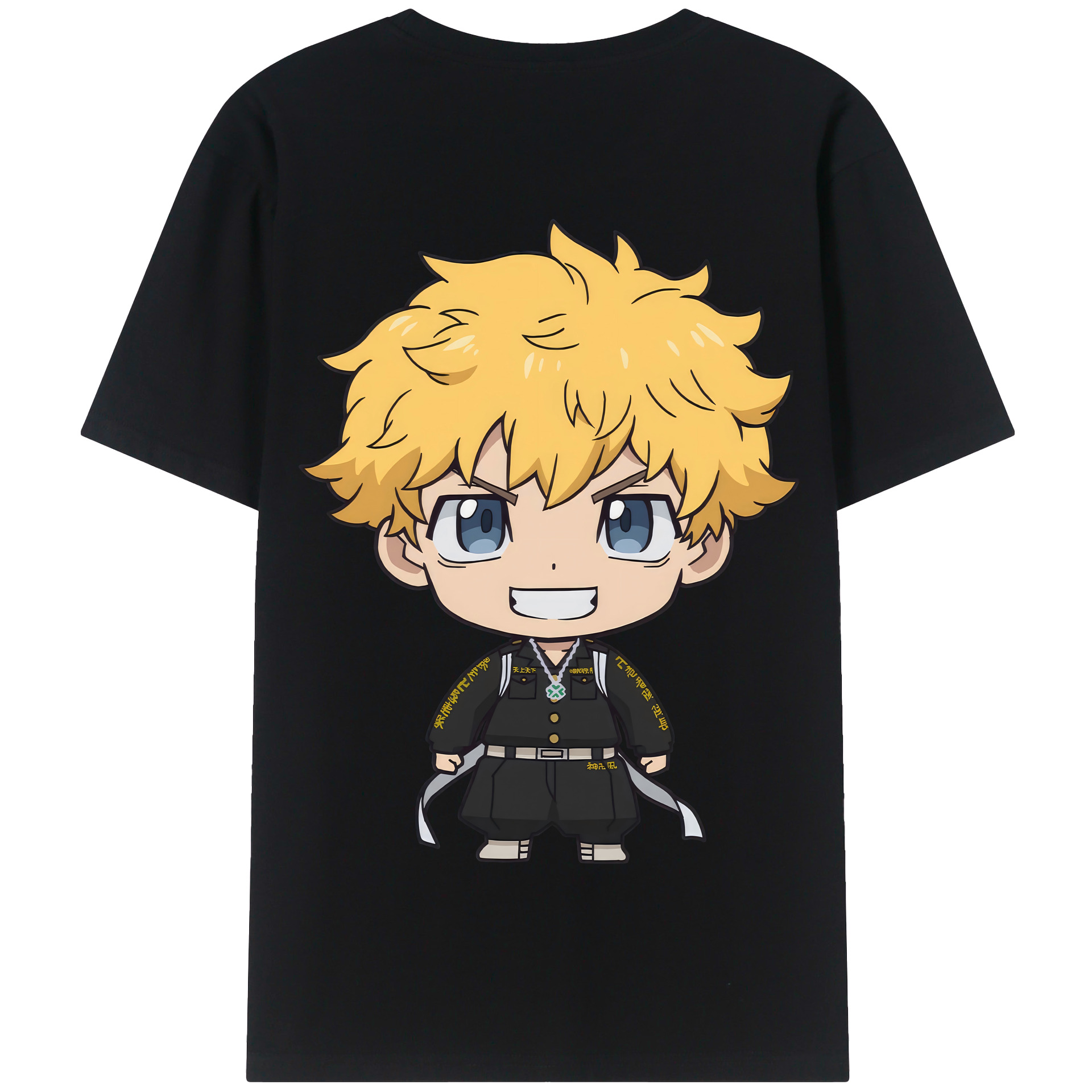 （画像用） 東京リベンジャーズ Tokyo Revengers 綿100％半袖Tシャツ（背面プリント）