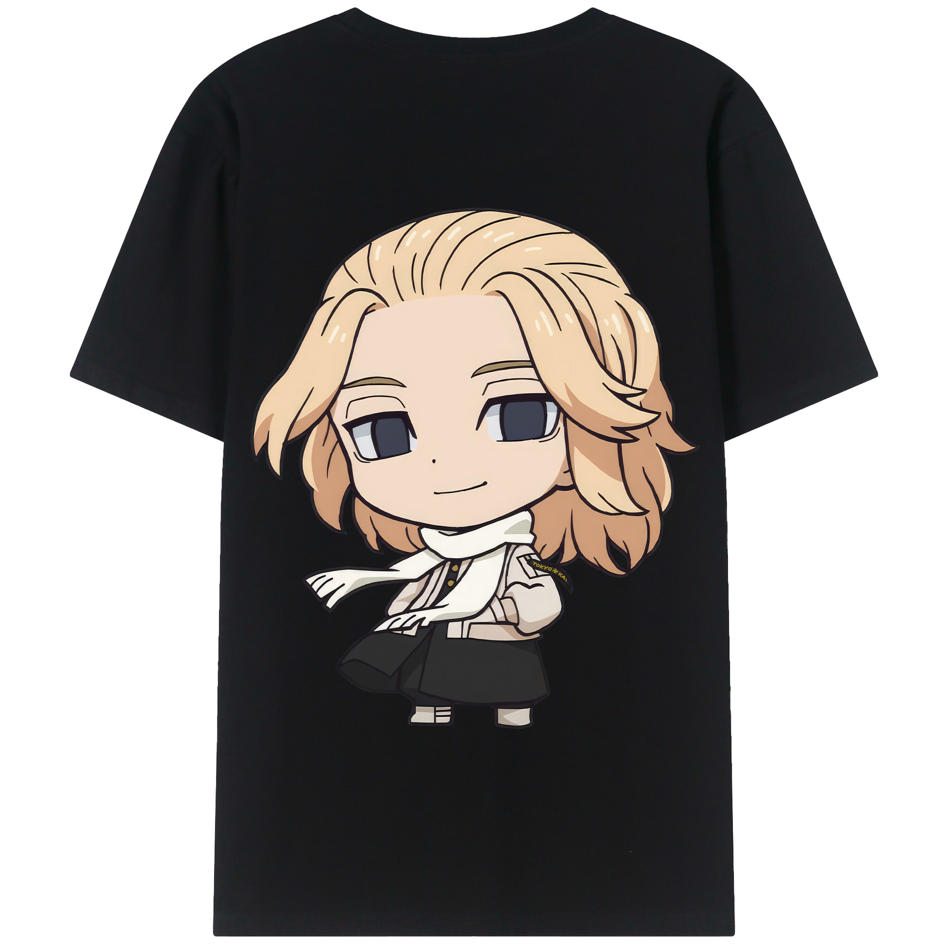 （画像用） 東京リベンジャーズ Tokyo Revengers 綿100％半袖Tシャツ（背面プリント）