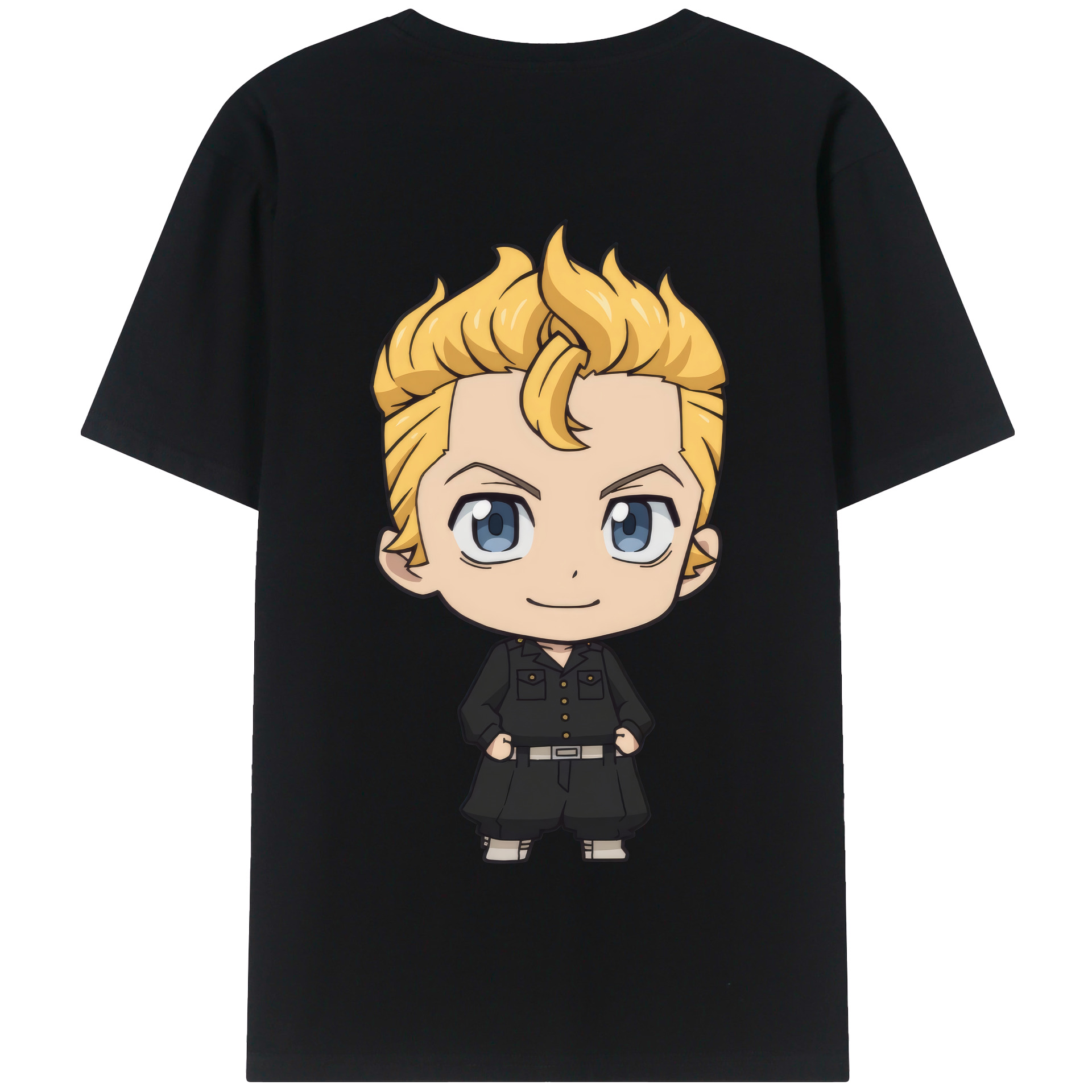 （画像用） 東京リベンジャーズ Tokyo Revengers 綿100％半袖Tシャツ（背面プリント）