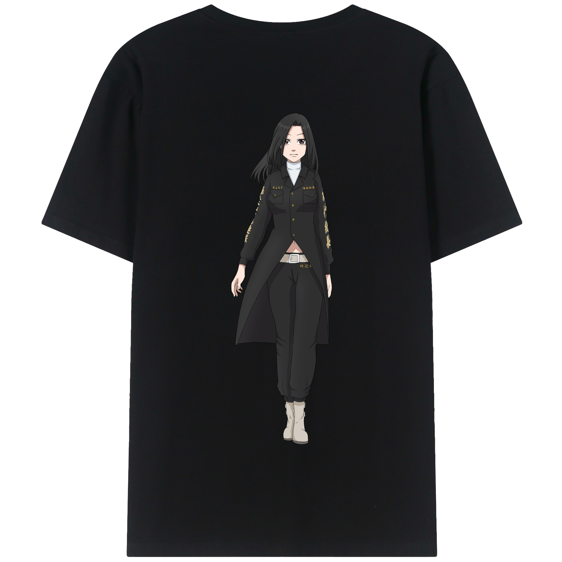 （画像用） 東京リベンジャーズ Tokyo Revengers 綿100％半袖Tシャツ（背面プリント）