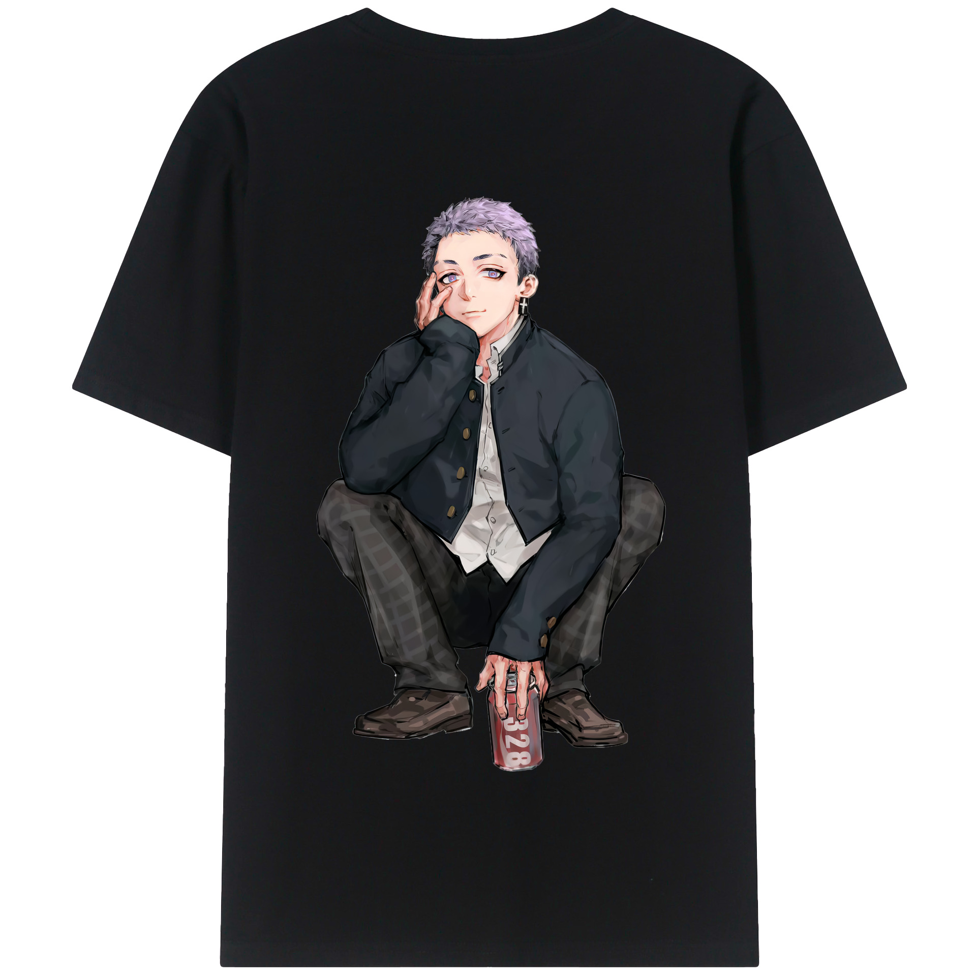 （画像用） 東京リベンジャーズ Tokyo Revengers 綿100％半袖Tシャツ（背面プリント）