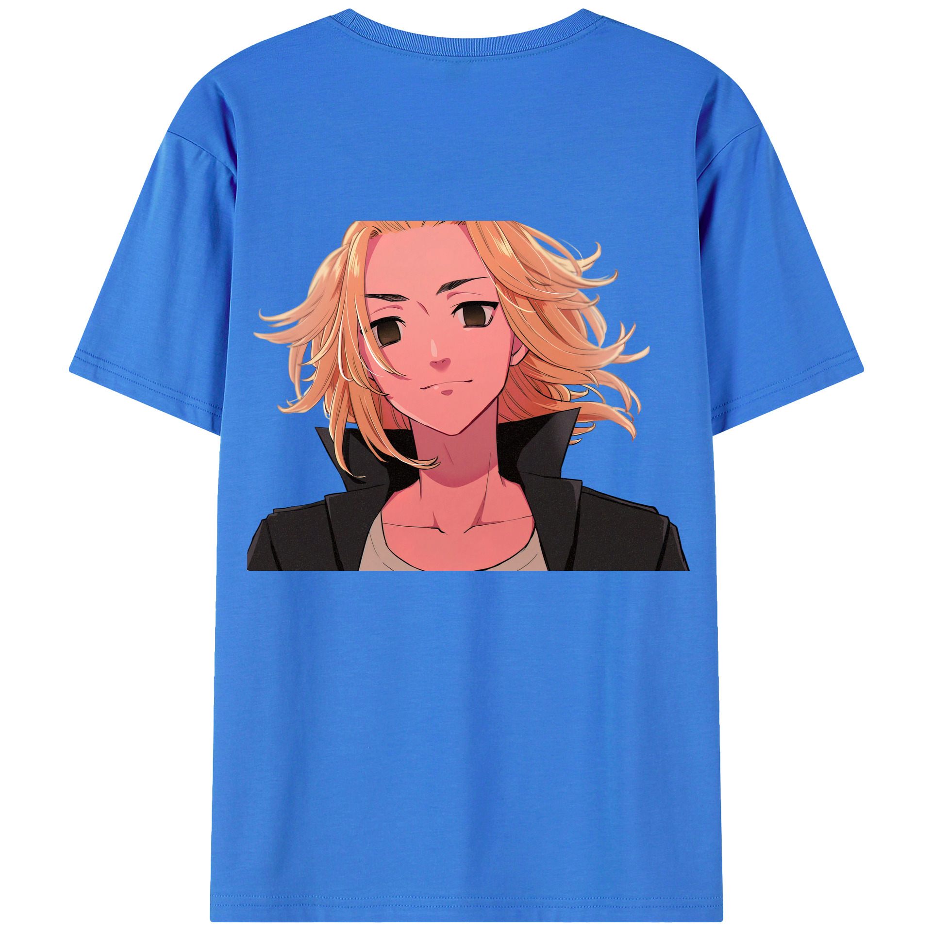 （画像用） 東京リベンジャーズ Tokyo Revengers 綿100％半袖Tシャツ（背面プリント）