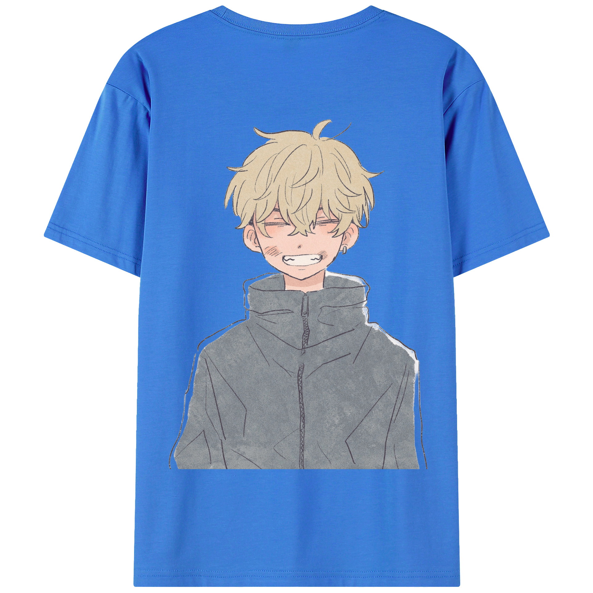 （画像用） 東京リベンジャーズ Tokyo Revengers 綿100％半袖Tシャツ（背面プリント）