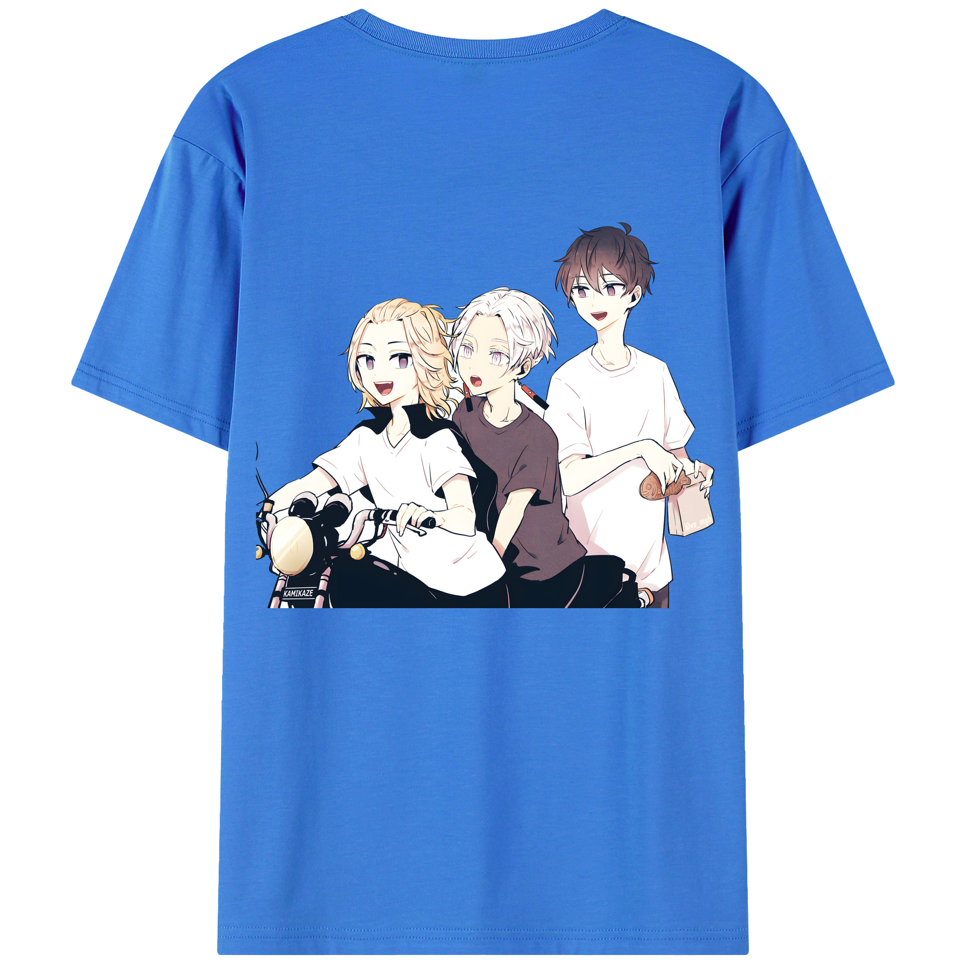 （画像用） 東京リベンジャーズ Tokyo Revengers 綿100％半袖Tシャツ（背面プリント）
