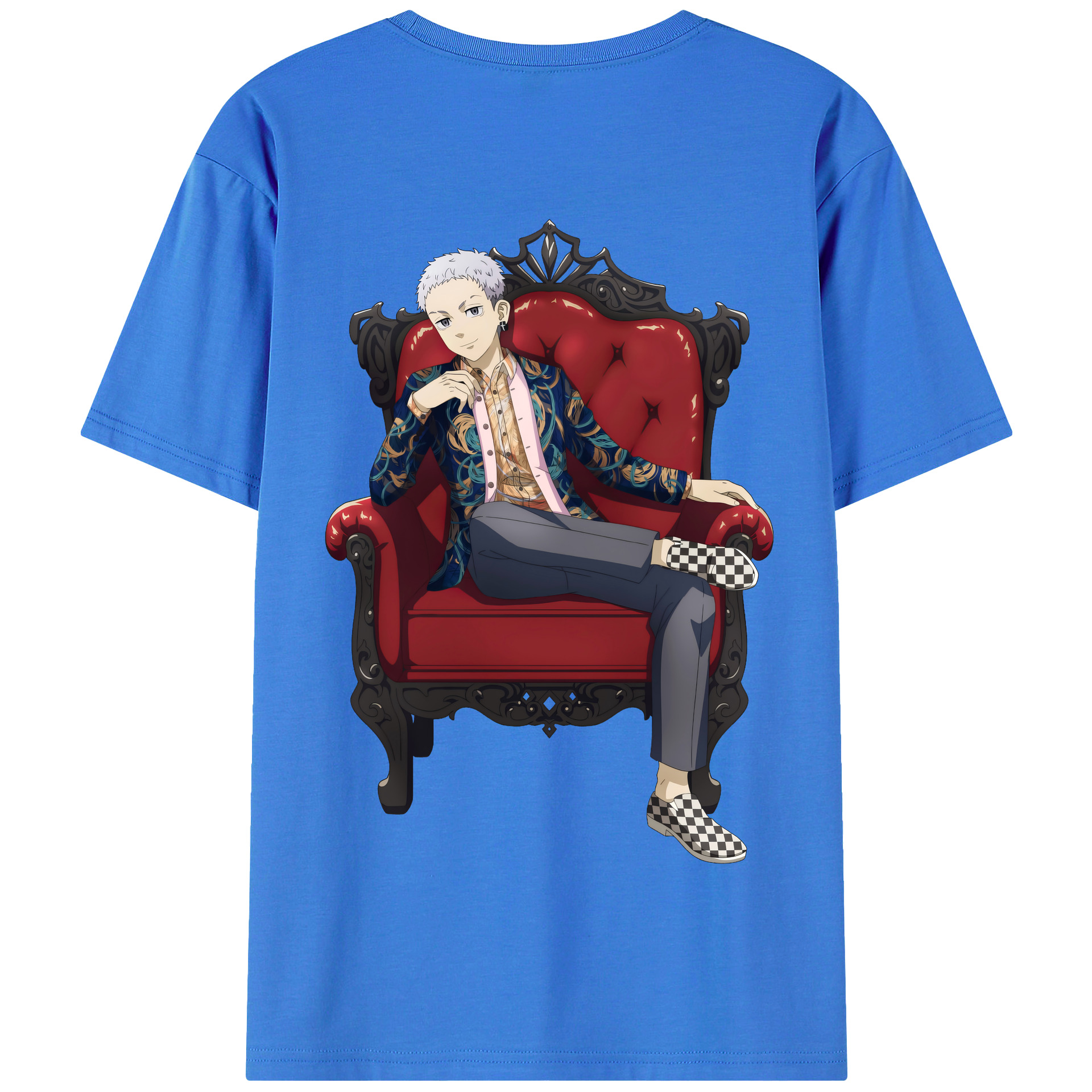 （画像用） 東京リベンジャーズ Tokyo Revengers 綿100％半袖Tシャツ（背面プリント）