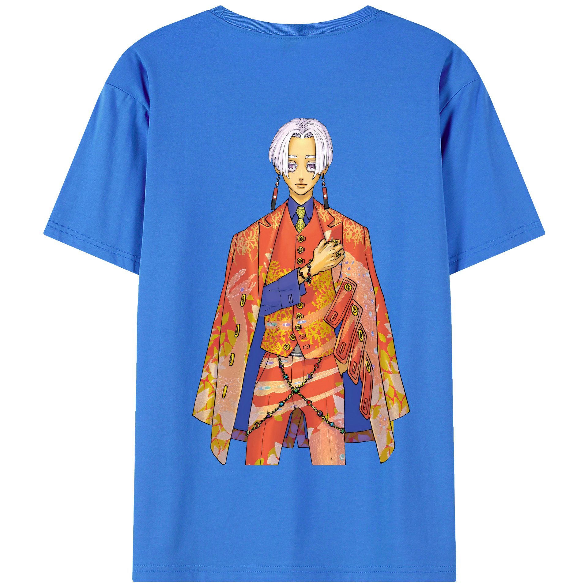 （画像用） 東京リベンジャーズ Tokyo Revengers 綿100％半袖Tシャツ（背面プリント）