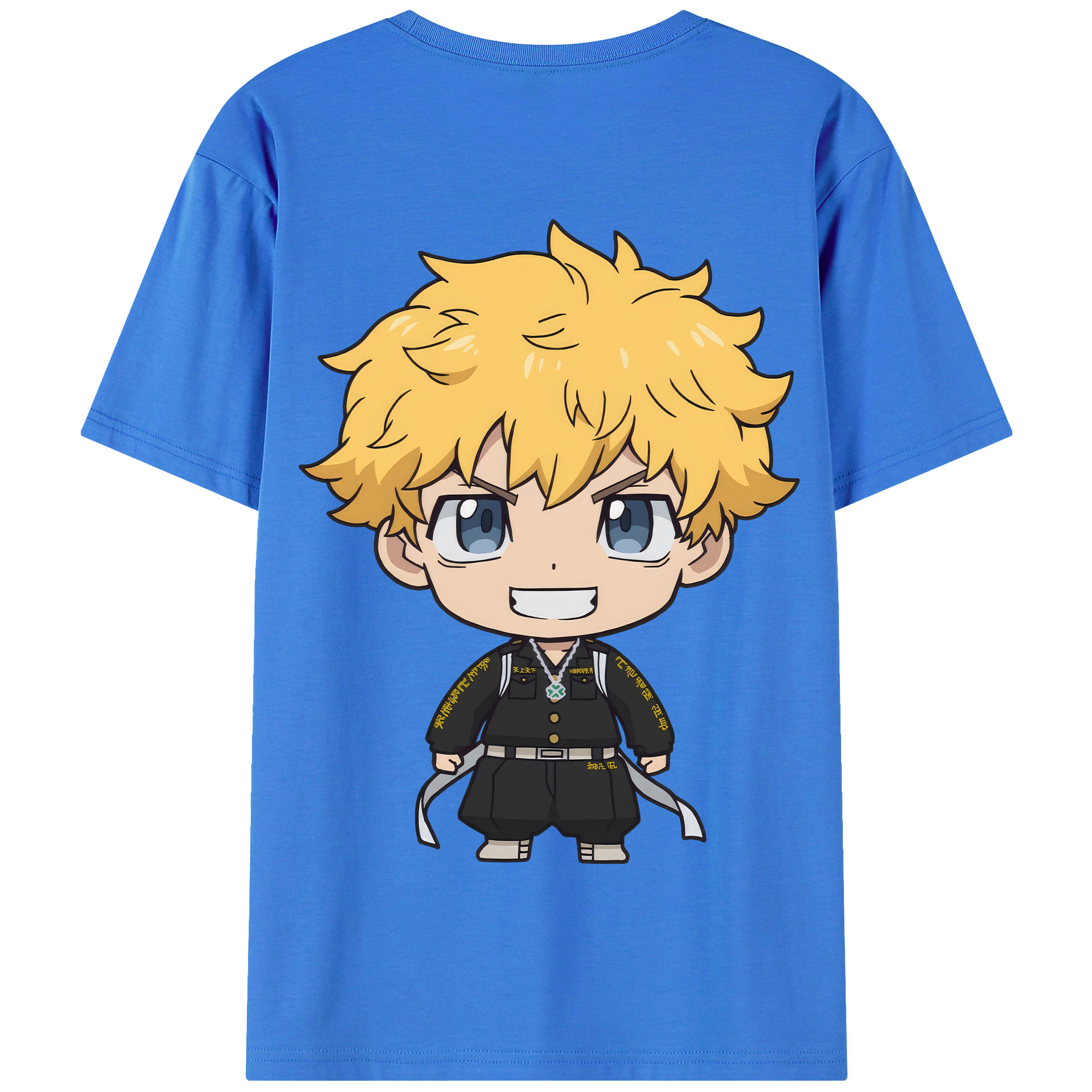 （画像用） 東京リベンジャーズ Tokyo Revengers 綿100％半袖Tシャツ（背面プリント）