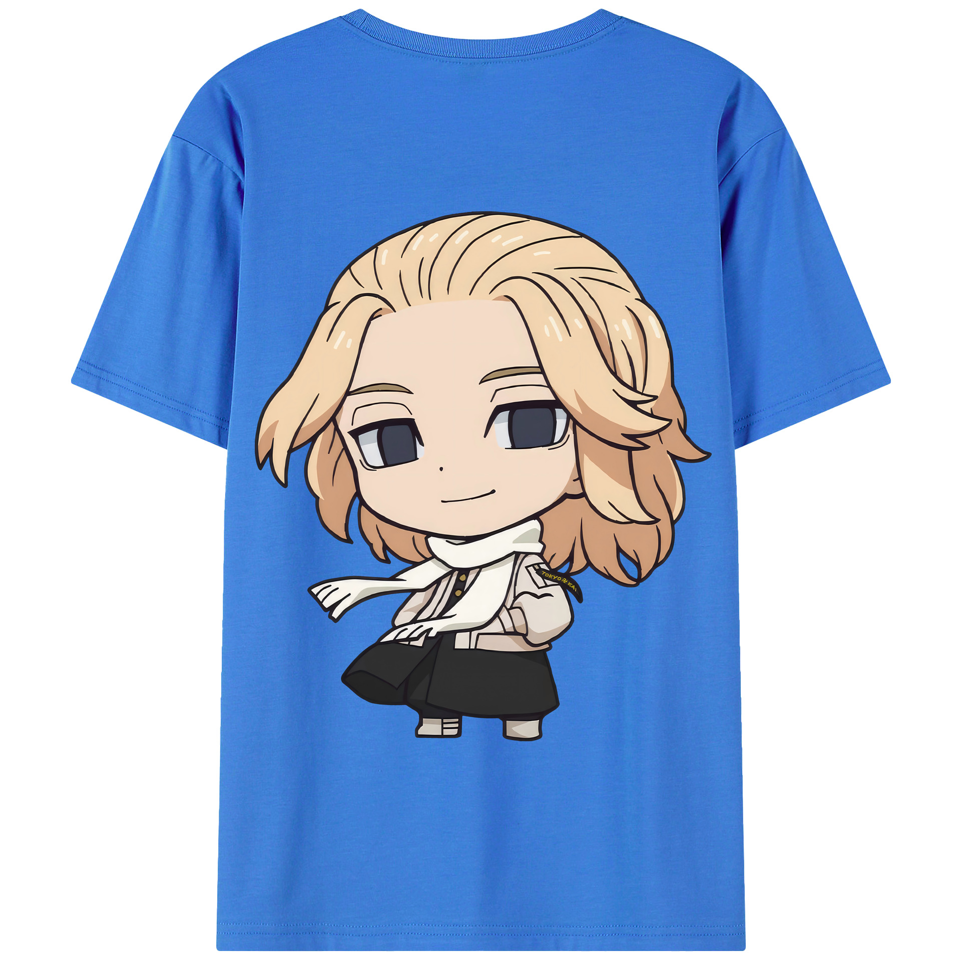（画像用） 東京リベンジャーズ Tokyo Revengers 綿100％半袖Tシャツ（背面プリント）