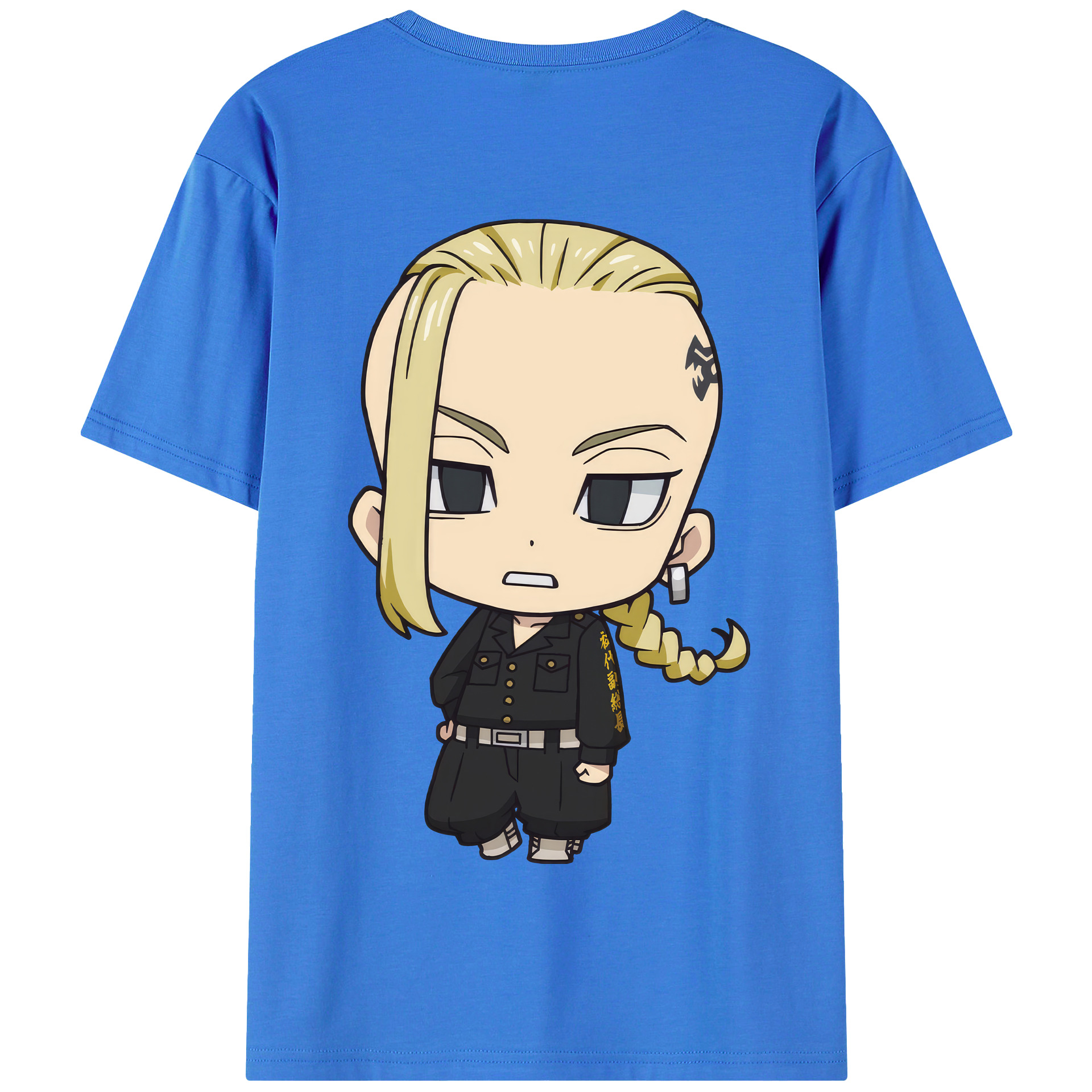 （画像用） 東京リベンジャーズ Tokyo Revengers 綿100％半袖Tシャツ（背面プリント）