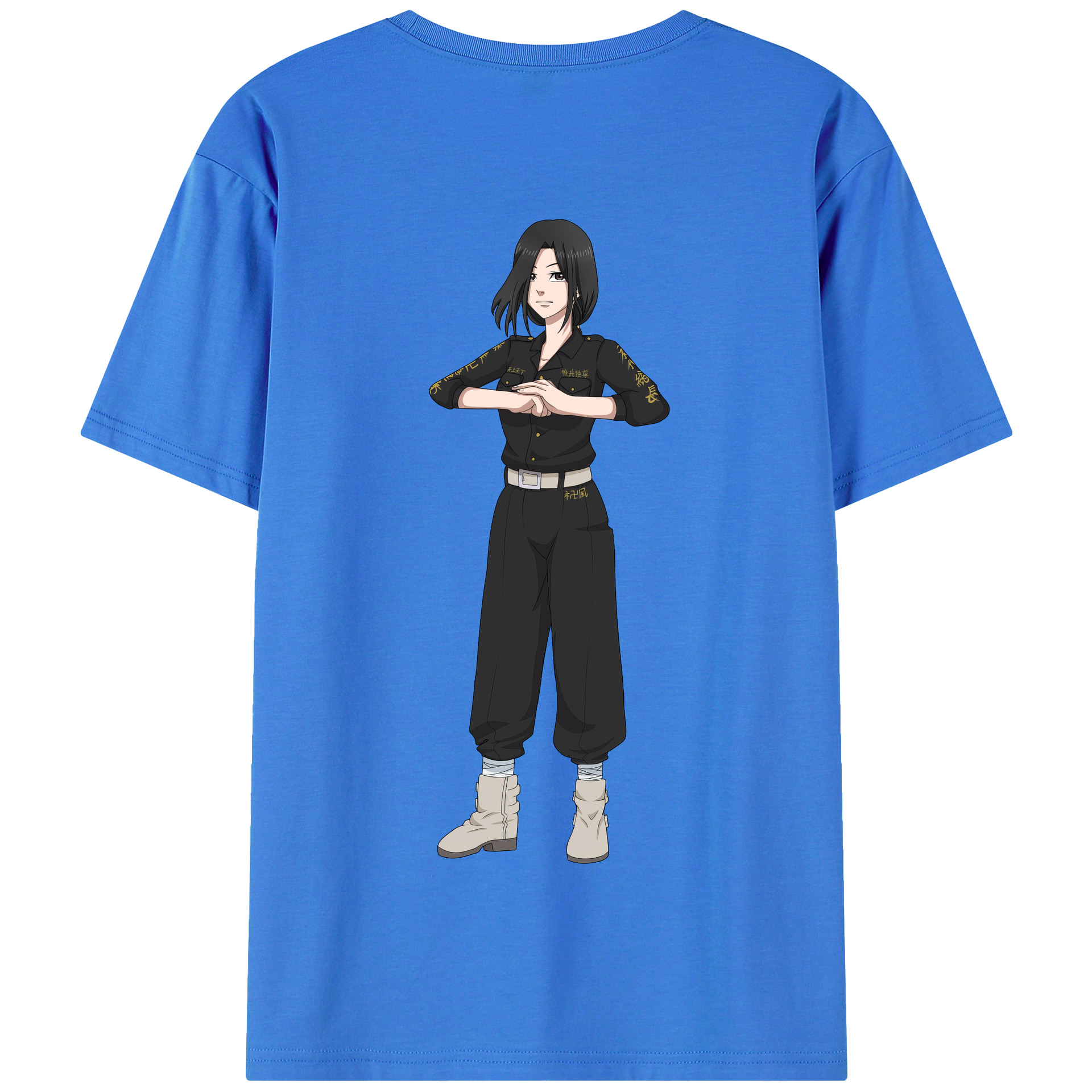 （画像用） 東京リベンジャーズ Tokyo Revengers 綿100％半袖Tシャツ（背面プリント）