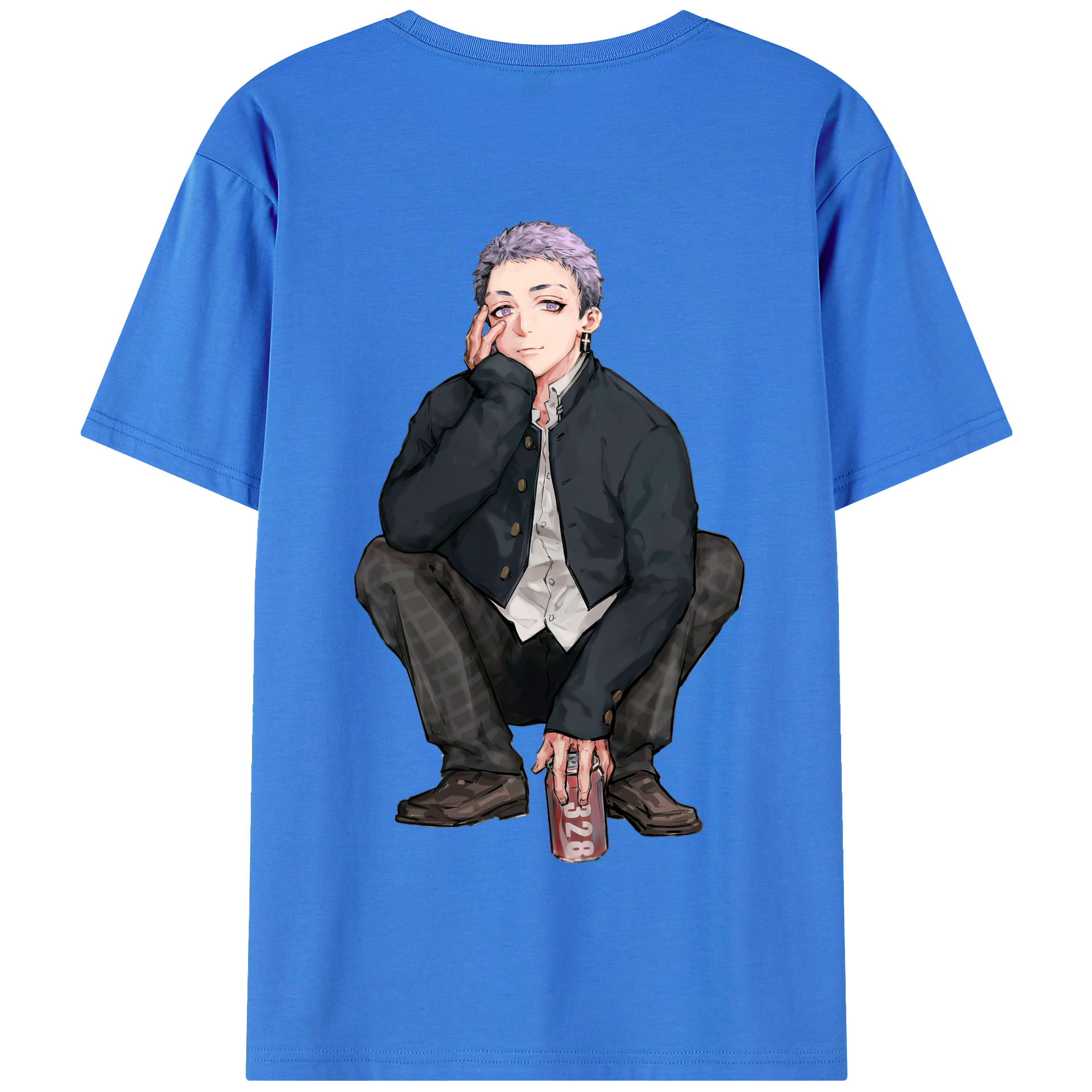 （画像用） 東京リベンジャーズ Tokyo Revengers 綿100％半袖Tシャツ（背面プリント）