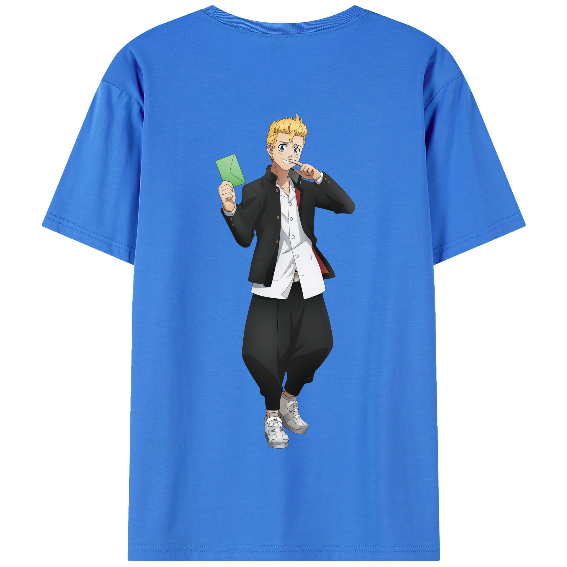 （画像用） 東京リベンジャーズ Tokyo Revengers 綿100％半袖Tシャツ（背面プリント）