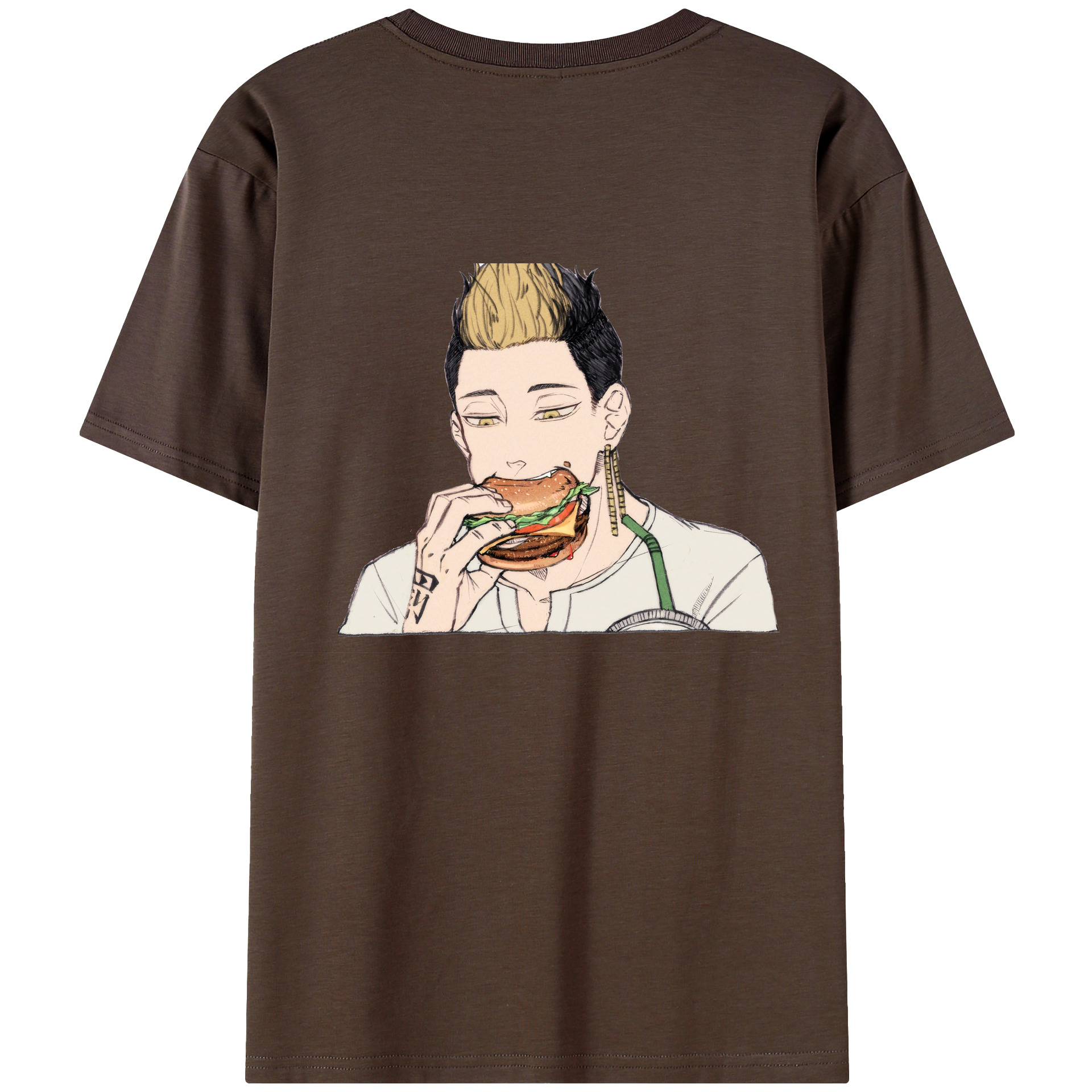 （画像用） 東京リベンジャーズ Tokyo Revengers 綿100％半袖Tシャツ（背面プリント）