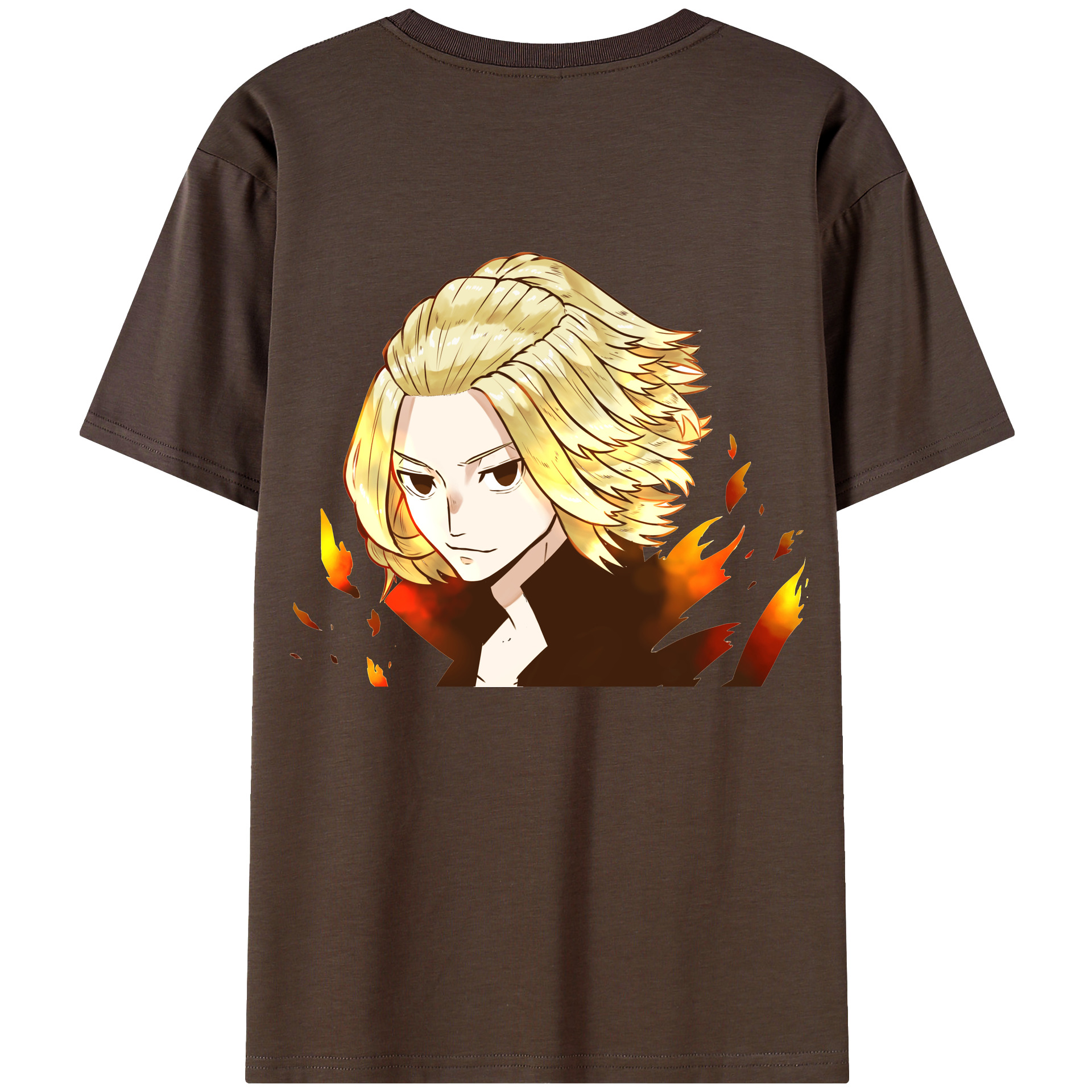 （画像用） 東京リベンジャーズ Tokyo Revengers 綿100％半袖Tシャツ（背面プリント）
