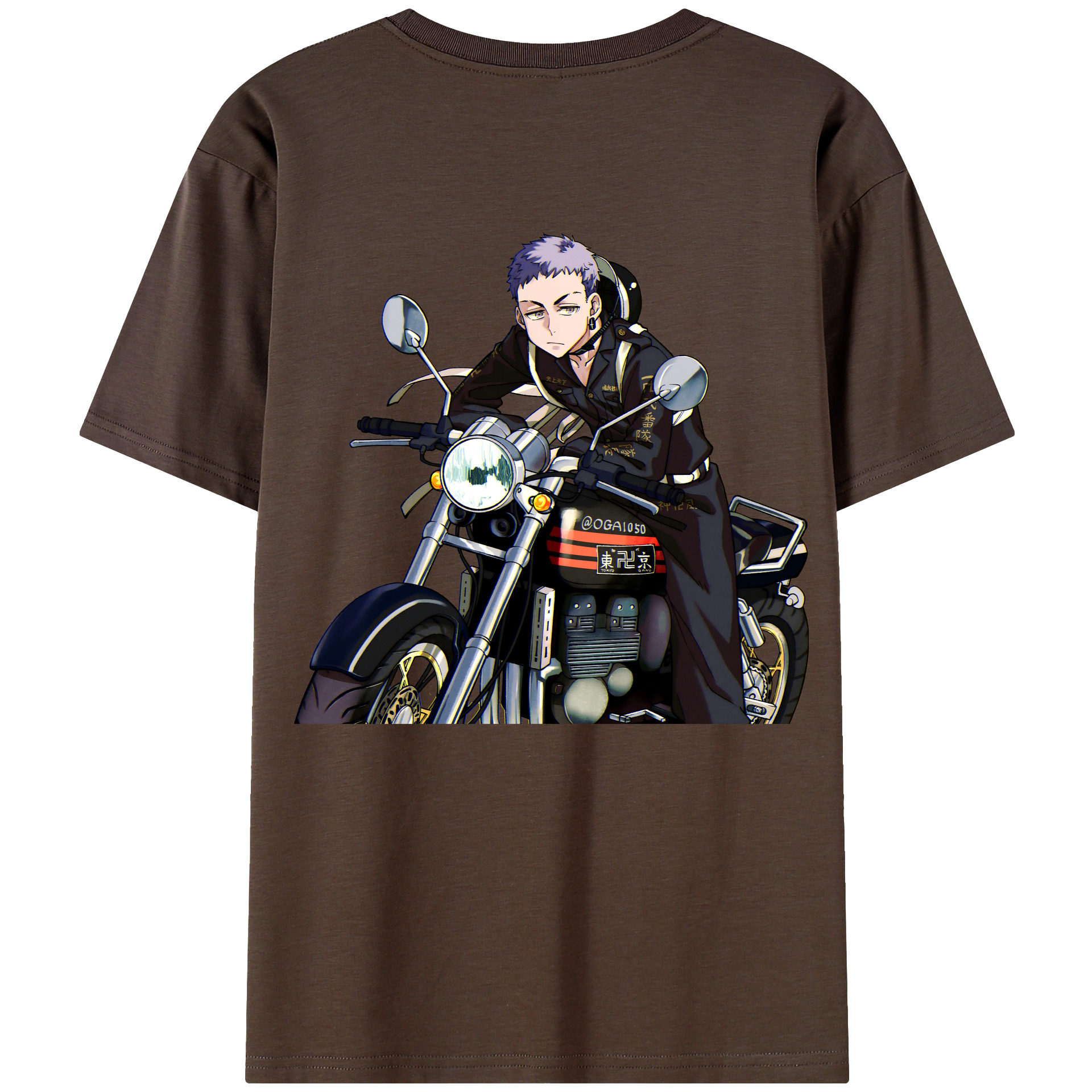 （画像用） 東京リベンジャーズ Tokyo Revengers 綿100％半袖Tシャツ（背面プリント）