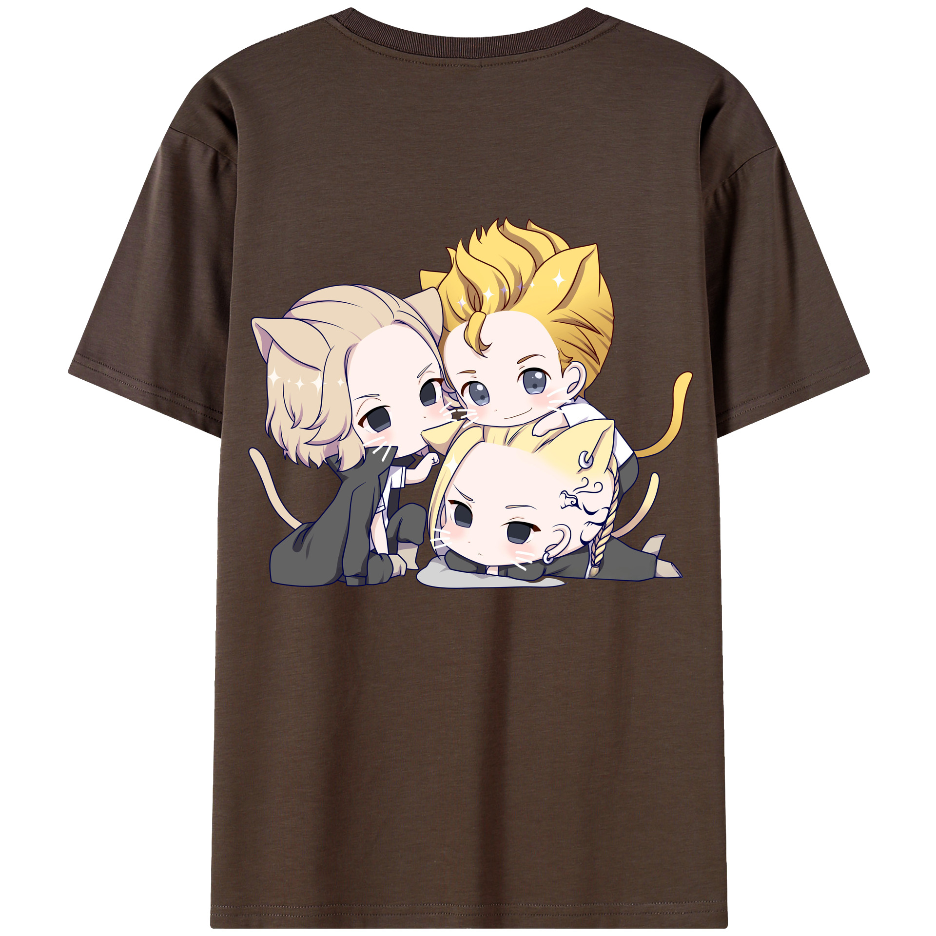 （画像用） 東京リベンジャーズ Tokyo Revengers 綿100％半袖Tシャツ（背面プリント）
