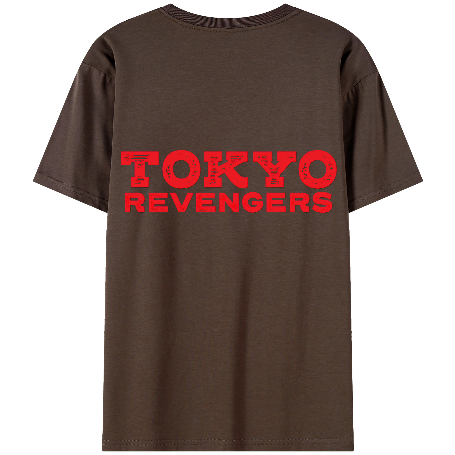 （画像用） 東京リベンジャーズ Tokyo Revengers 綿100％半袖Tシャツ（背面プリント）