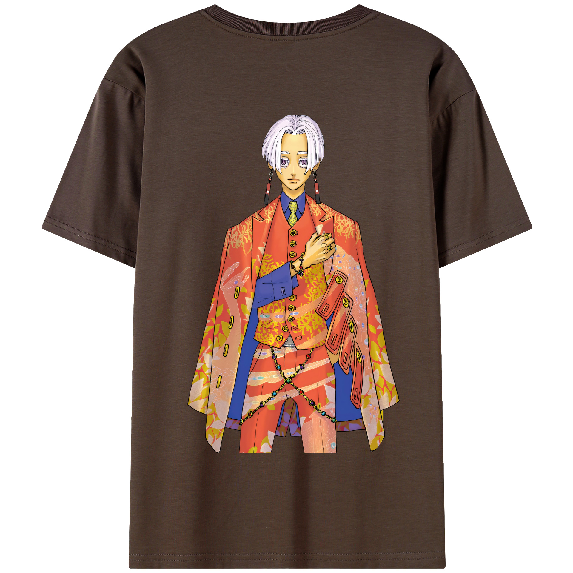 （画像用） 東京リベンジャーズ Tokyo Revengers 綿100％半袖Tシャツ（背面プリント）