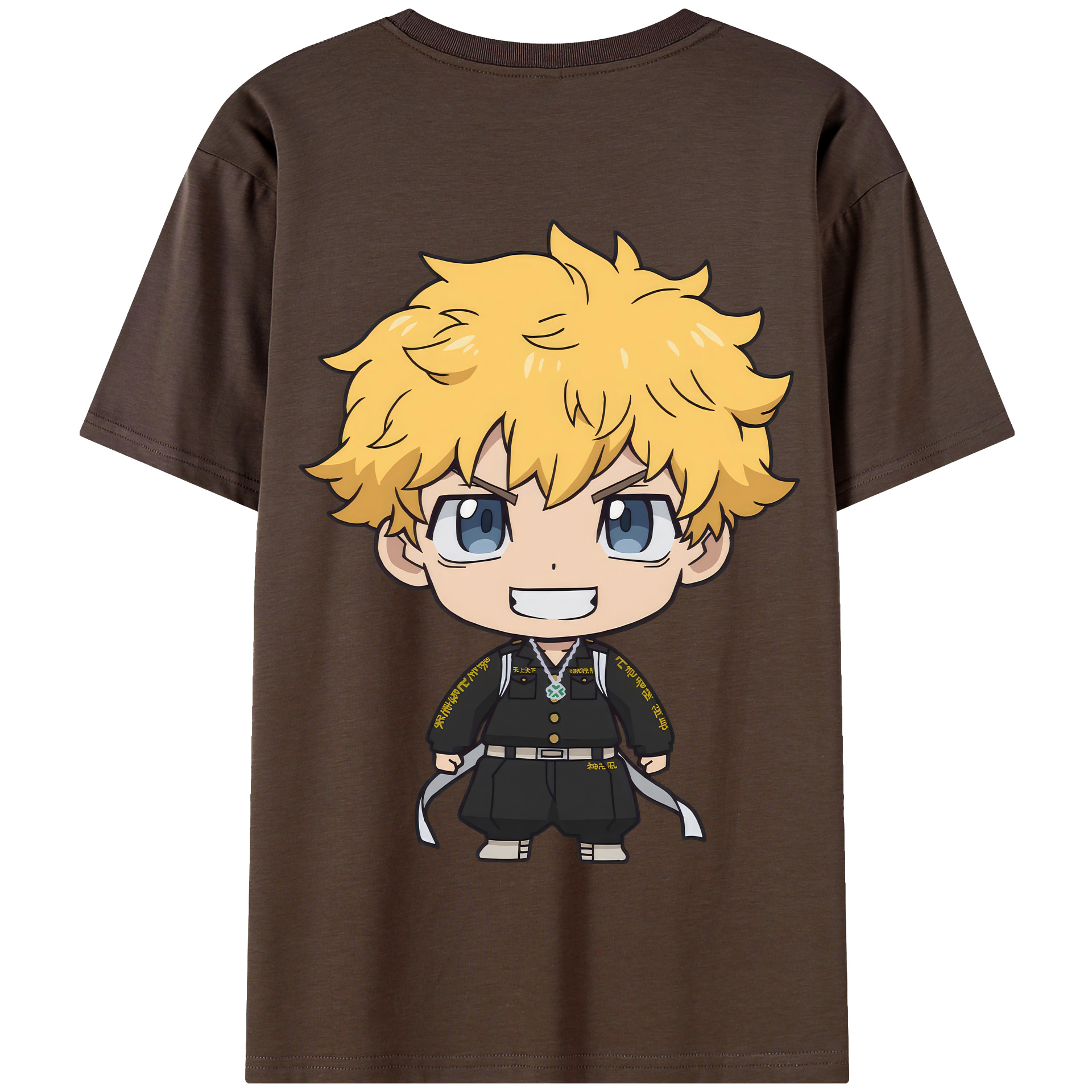 （画像用） 東京リベンジャーズ Tokyo Revengers 綿100％半袖Tシャツ（背面プリント）