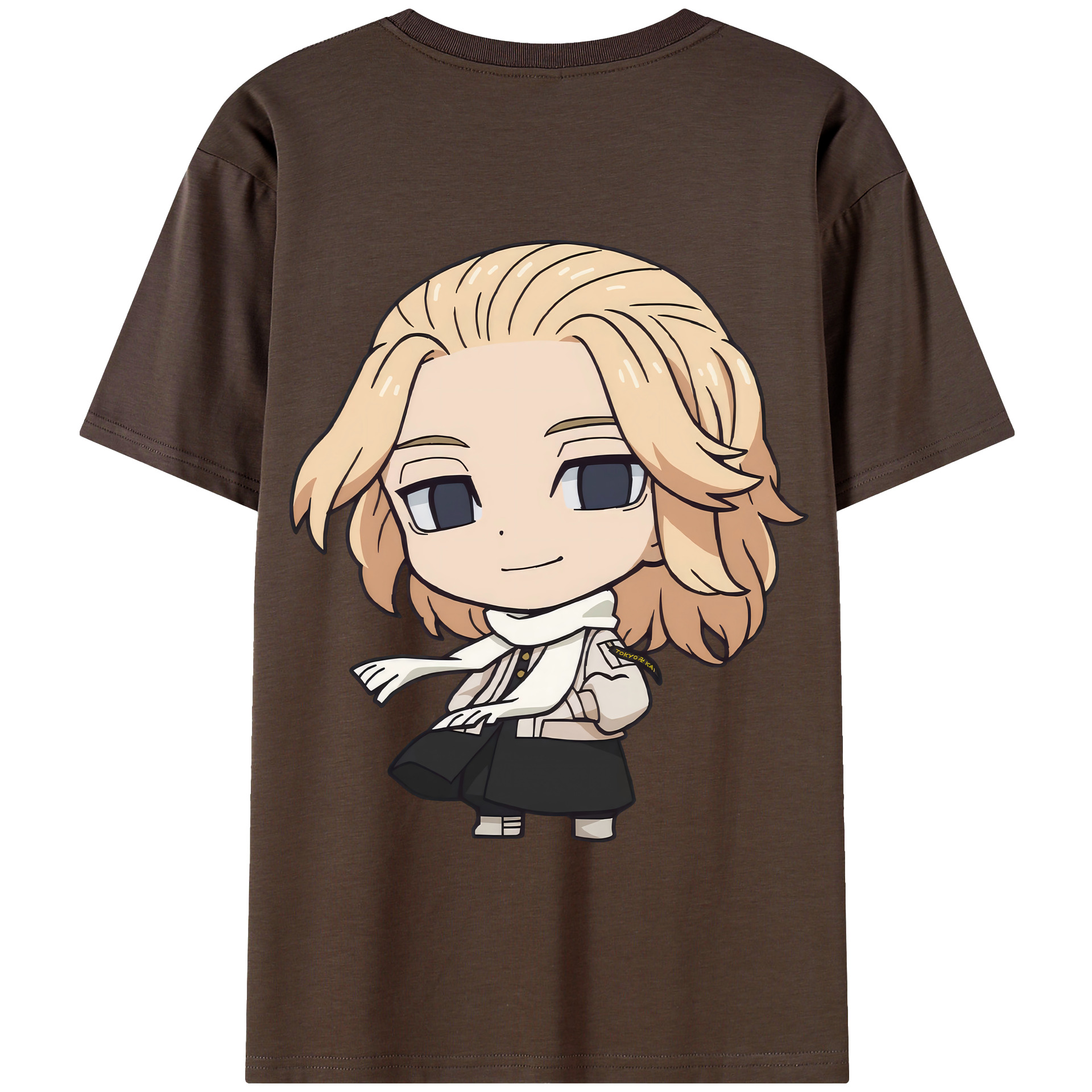 （画像用） 東京リベンジャーズ Tokyo Revengers 綿100％半袖Tシャツ（背面プリント）