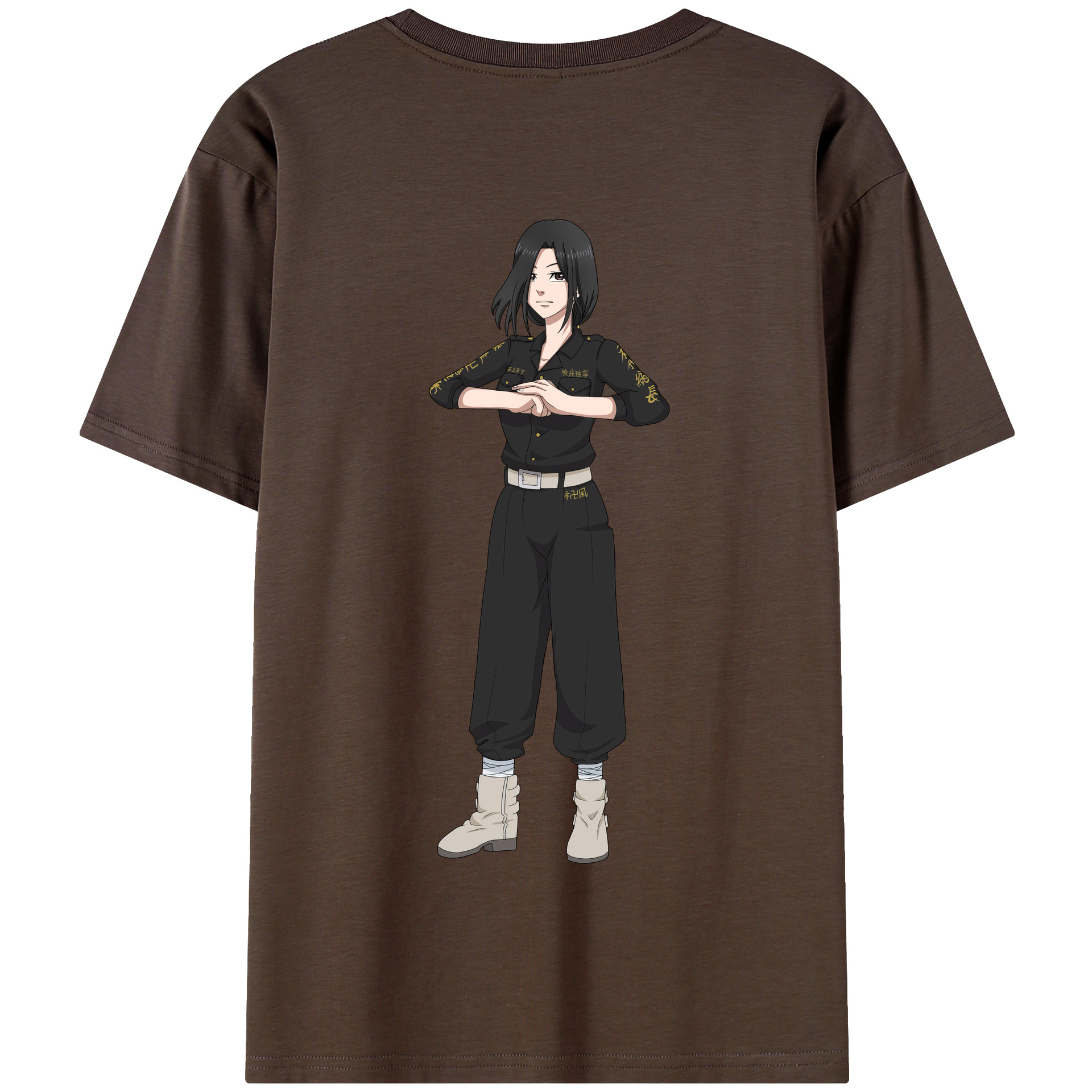 （画像用） 東京リベンジャーズ Tokyo Revengers 綿100％半袖Tシャツ（背面プリント）