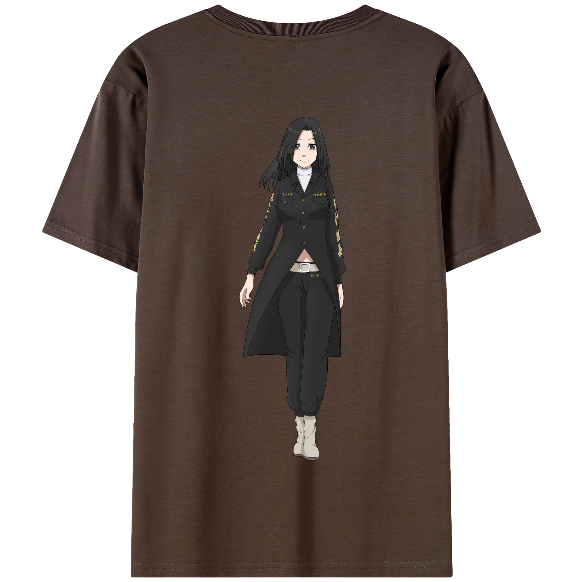 （画像用） 東京リベンジャーズ Tokyo Revengers 綿100％半袖Tシャツ（背面プリント）