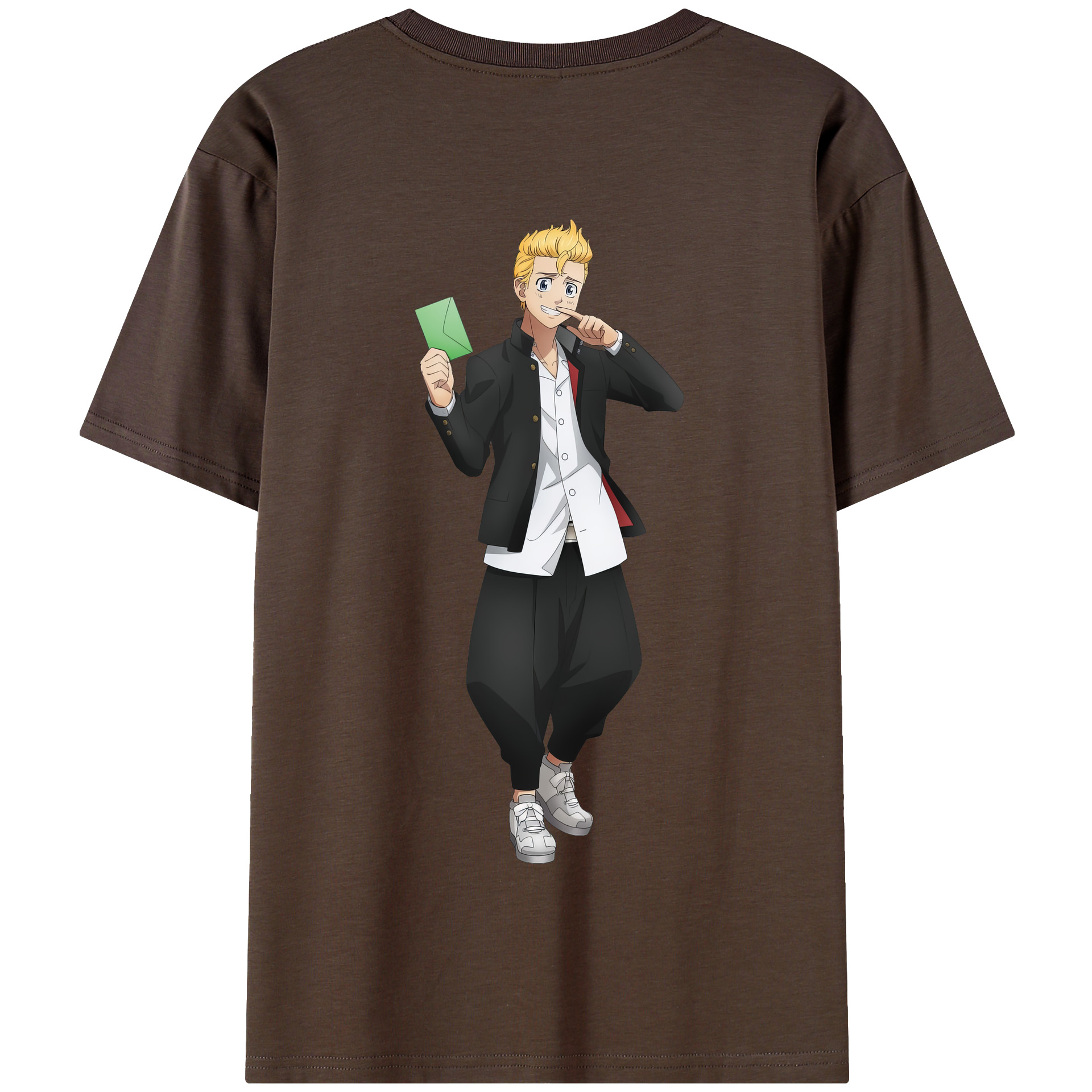 （画像用） 東京リベンジャーズ Tokyo Revengers 綿100％半袖Tシャツ（背面プリント）