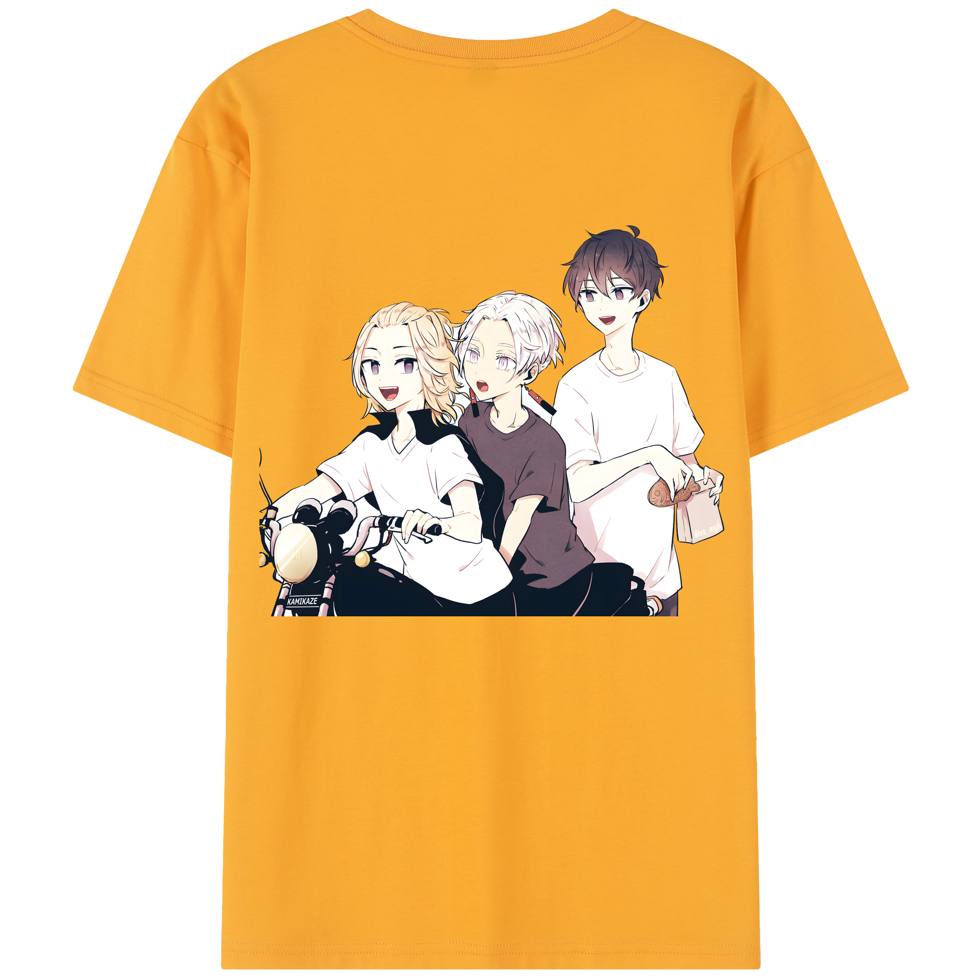 （画像用） 東京リベンジャーズ Tokyo Revengers 綿100％半袖Tシャツ（背面プリント）