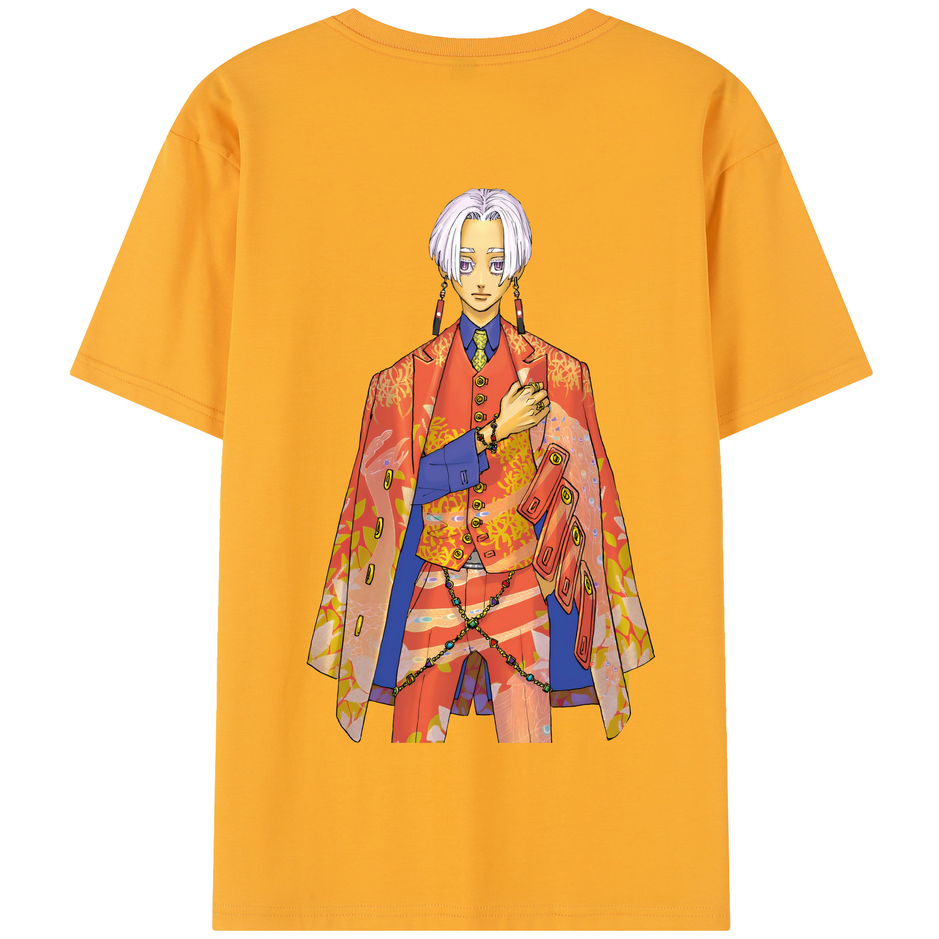 （画像用） 東京リベンジャーズ Tokyo Revengers 綿100％半袖Tシャツ（背面プリント）
