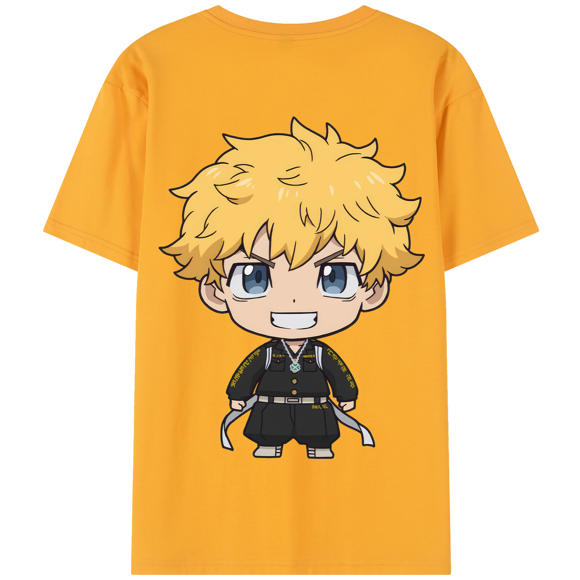 （画像用） 東京リベンジャーズ Tokyo Revengers 綿100％半袖Tシャツ（背面プリント）