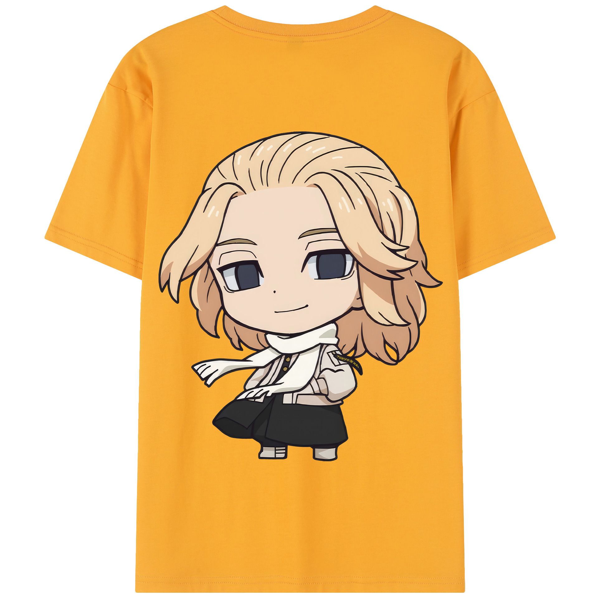 （画像用） 東京リベンジャーズ Tokyo Revengers 綿100％半袖Tシャツ（背面プリント）