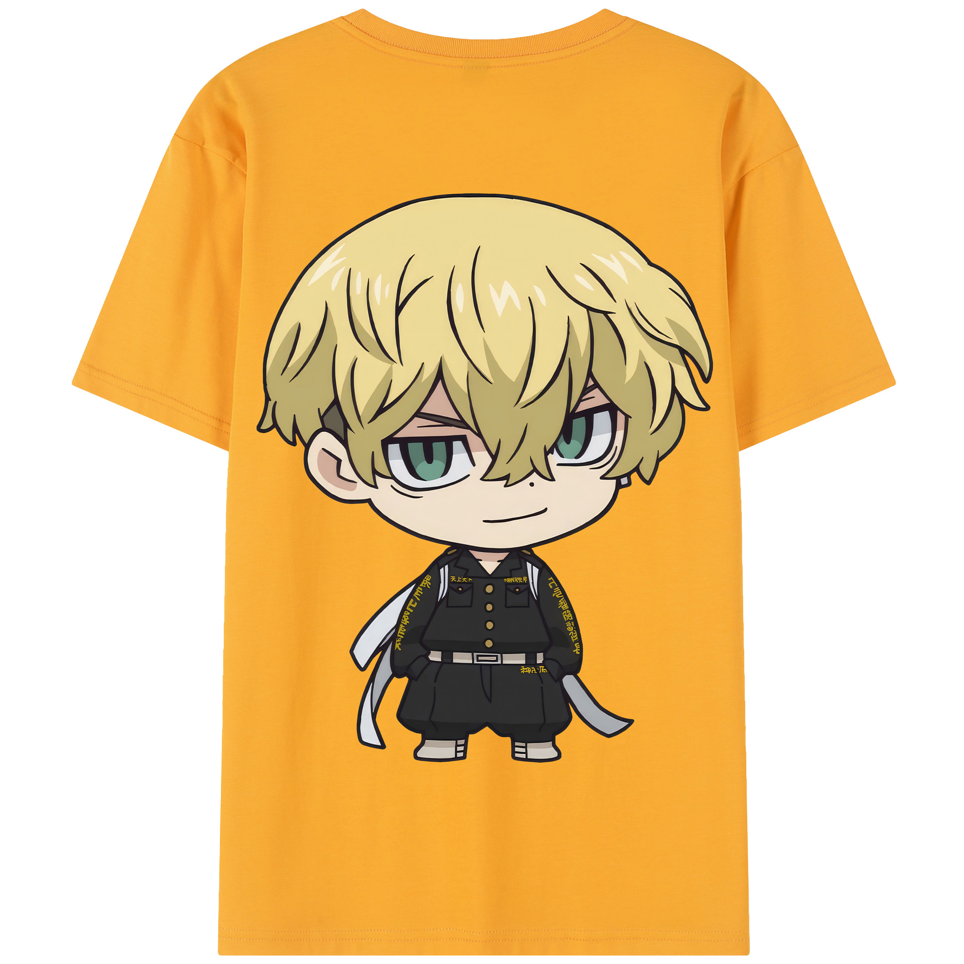 （画像用） 東京リベンジャーズ Tokyo Revengers 綿100％半袖Tシャツ（背面プリント）