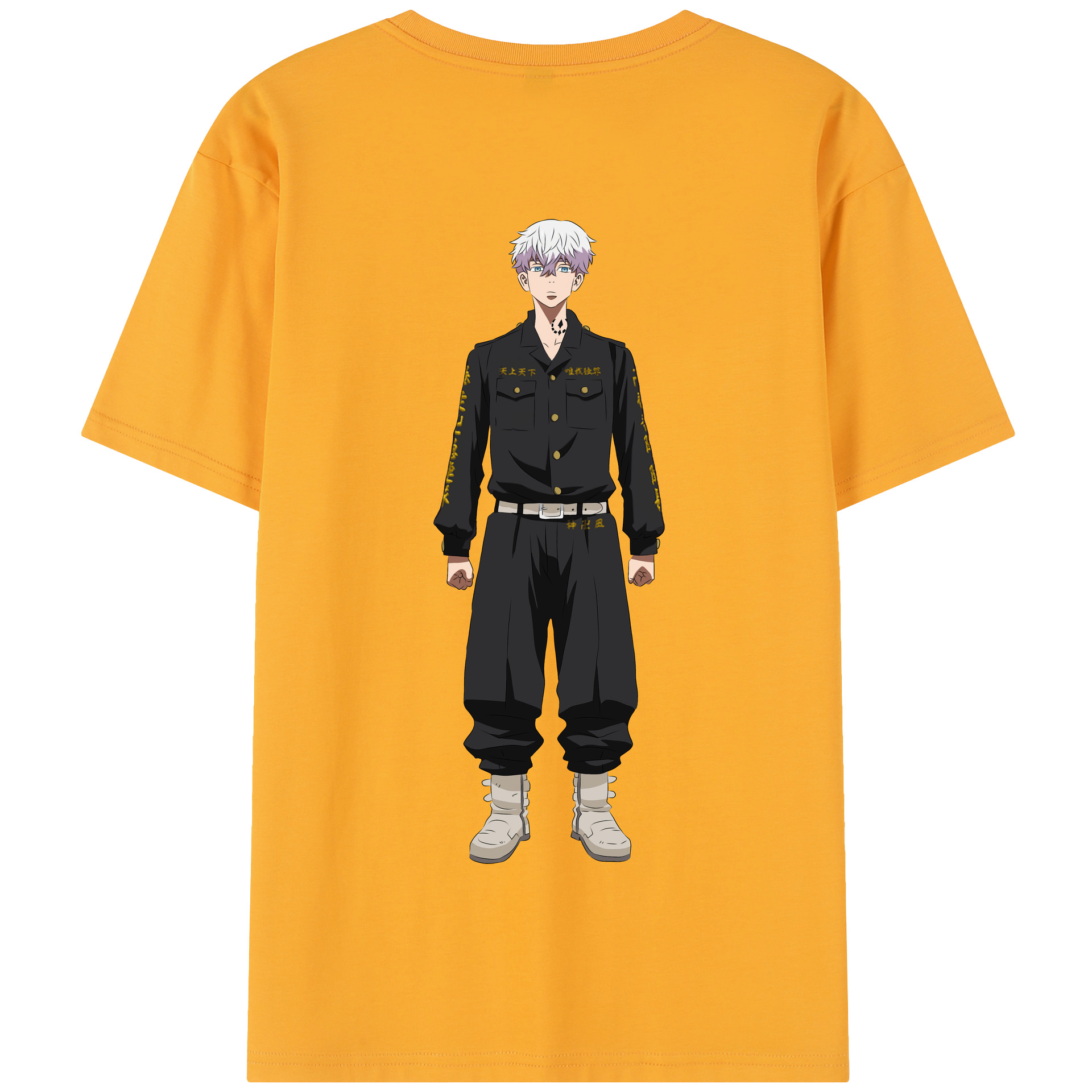 （画像用） 東京リベンジャーズ Tokyo Revengers 綿100％半袖Tシャツ（背面プリント）