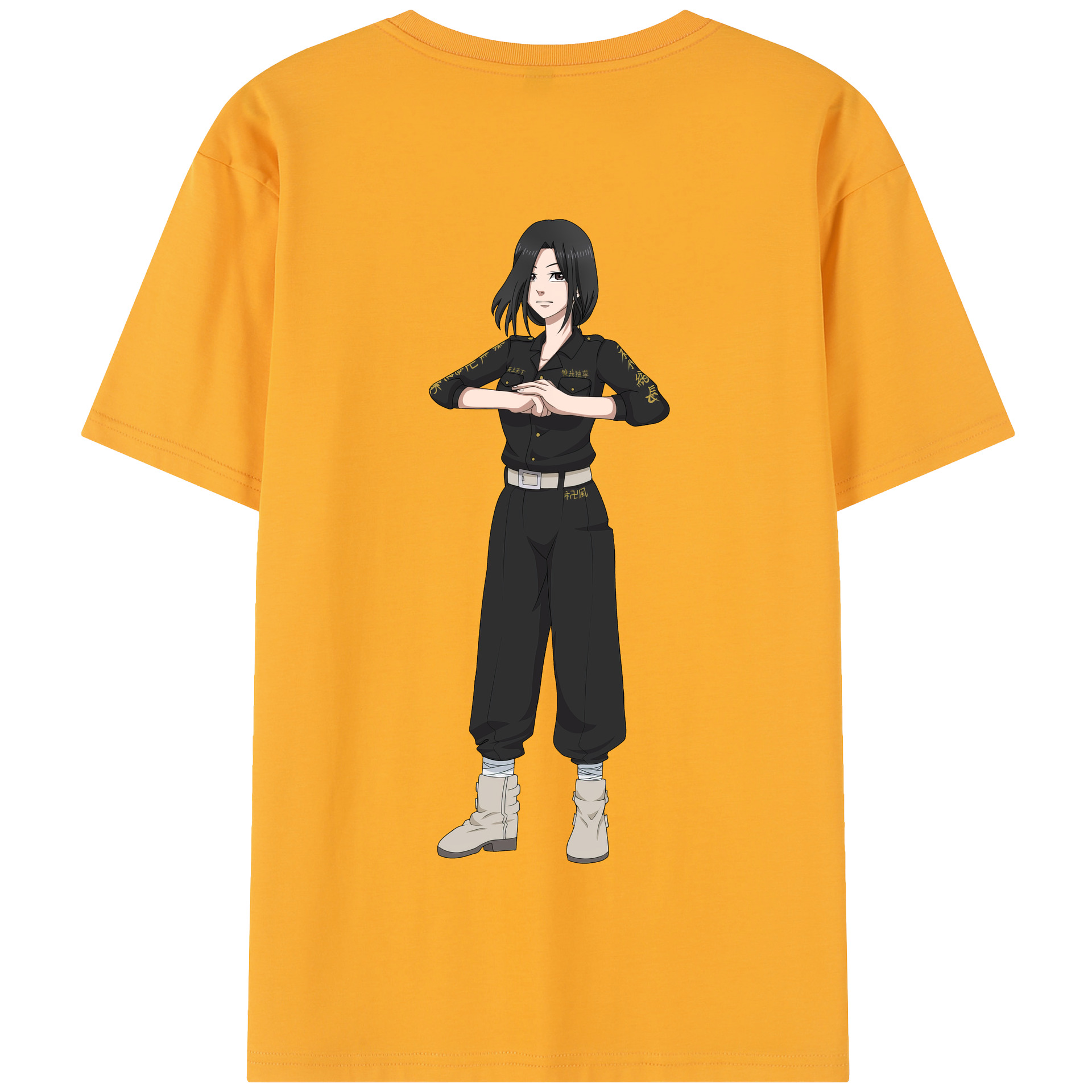 （画像用） 東京リベンジャーズ Tokyo Revengers 綿100％半袖Tシャツ（背面プリント）