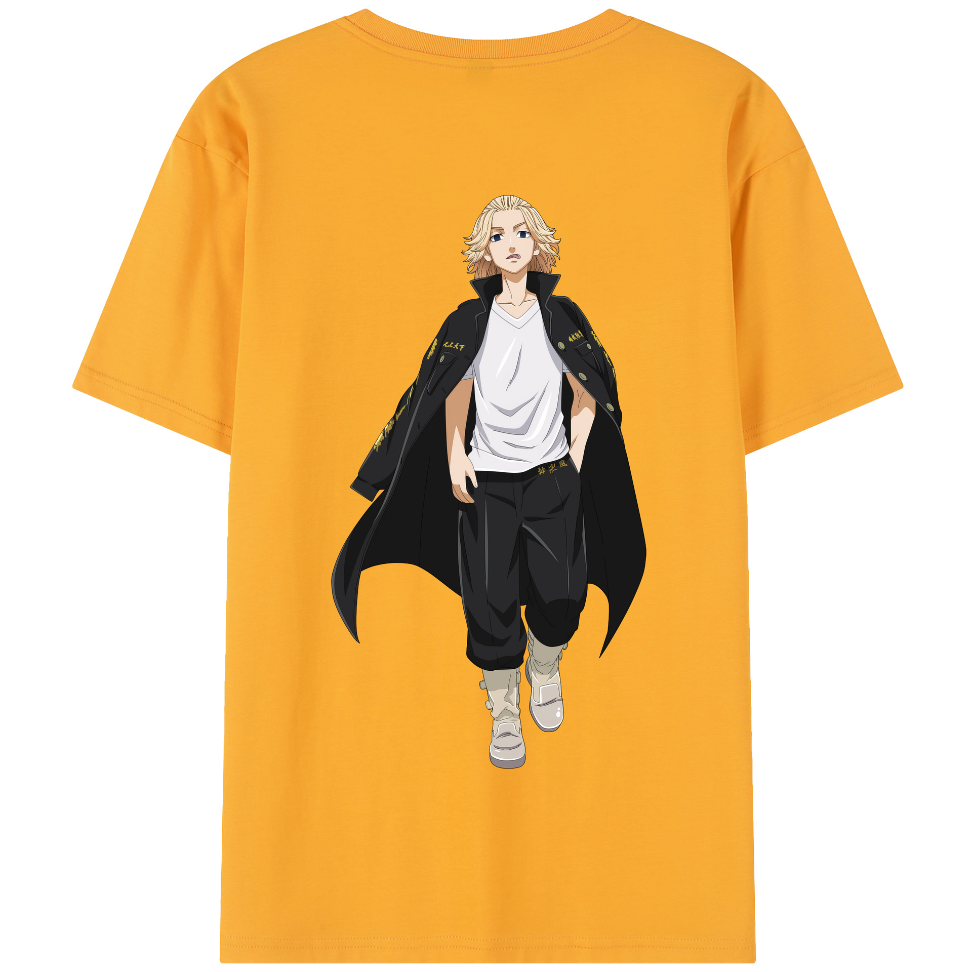 （画像用） 東京リベンジャーズ Tokyo Revengers 綿100％半袖Tシャツ（背面プリント）