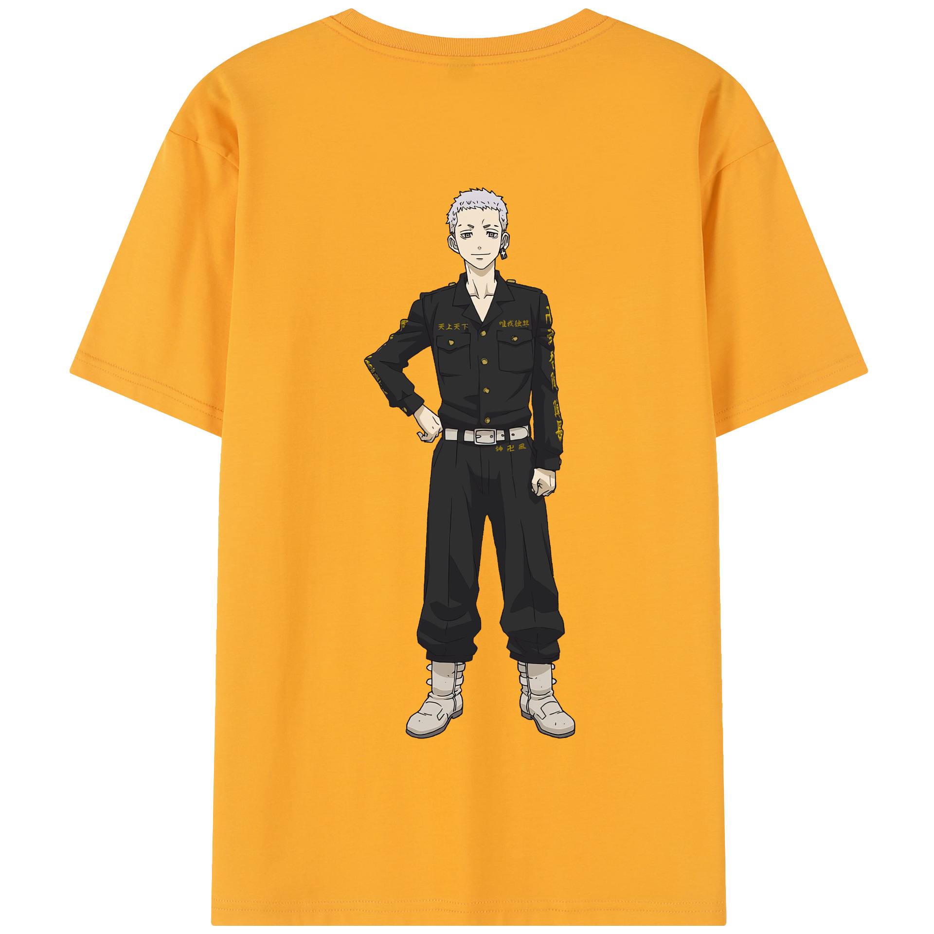（画像用） 東京リベンジャーズ Tokyo Revengers 綿100％半袖Tシャツ（背面プリント）