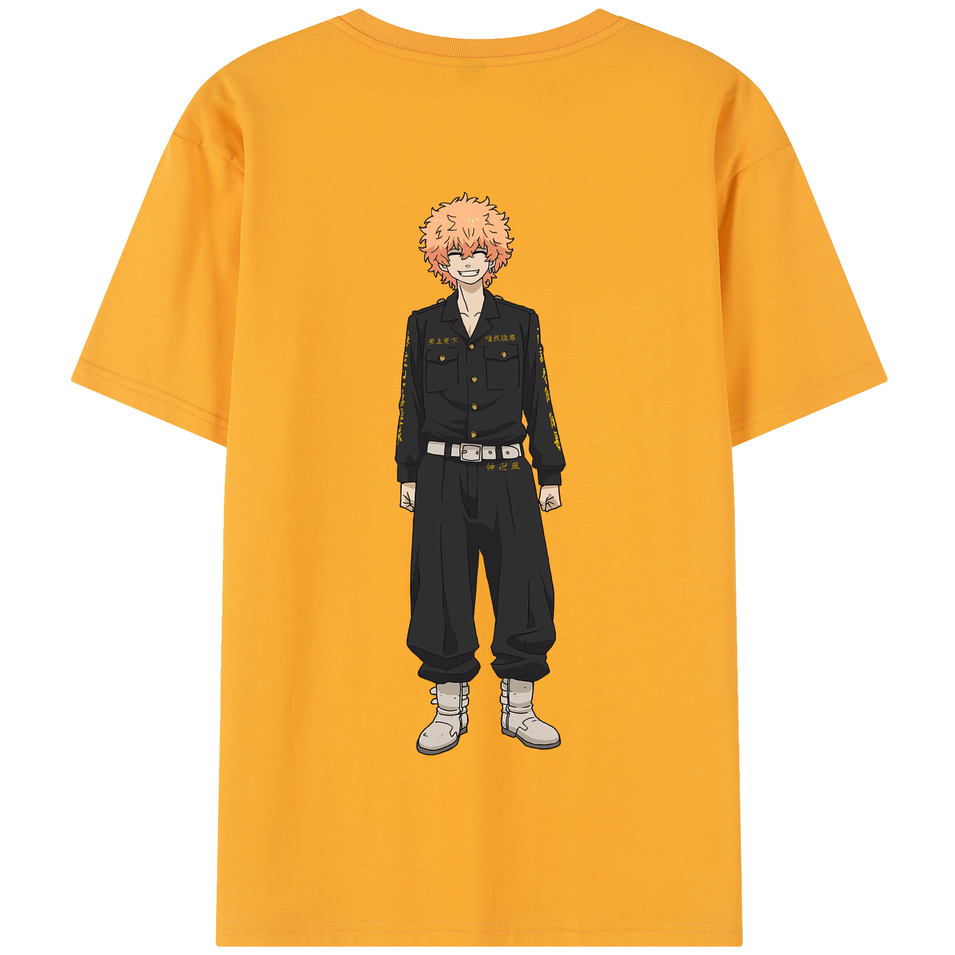 （画像用） 東京リベンジャーズ Tokyo Revengers 綿100％半袖Tシャツ（背面プリント）