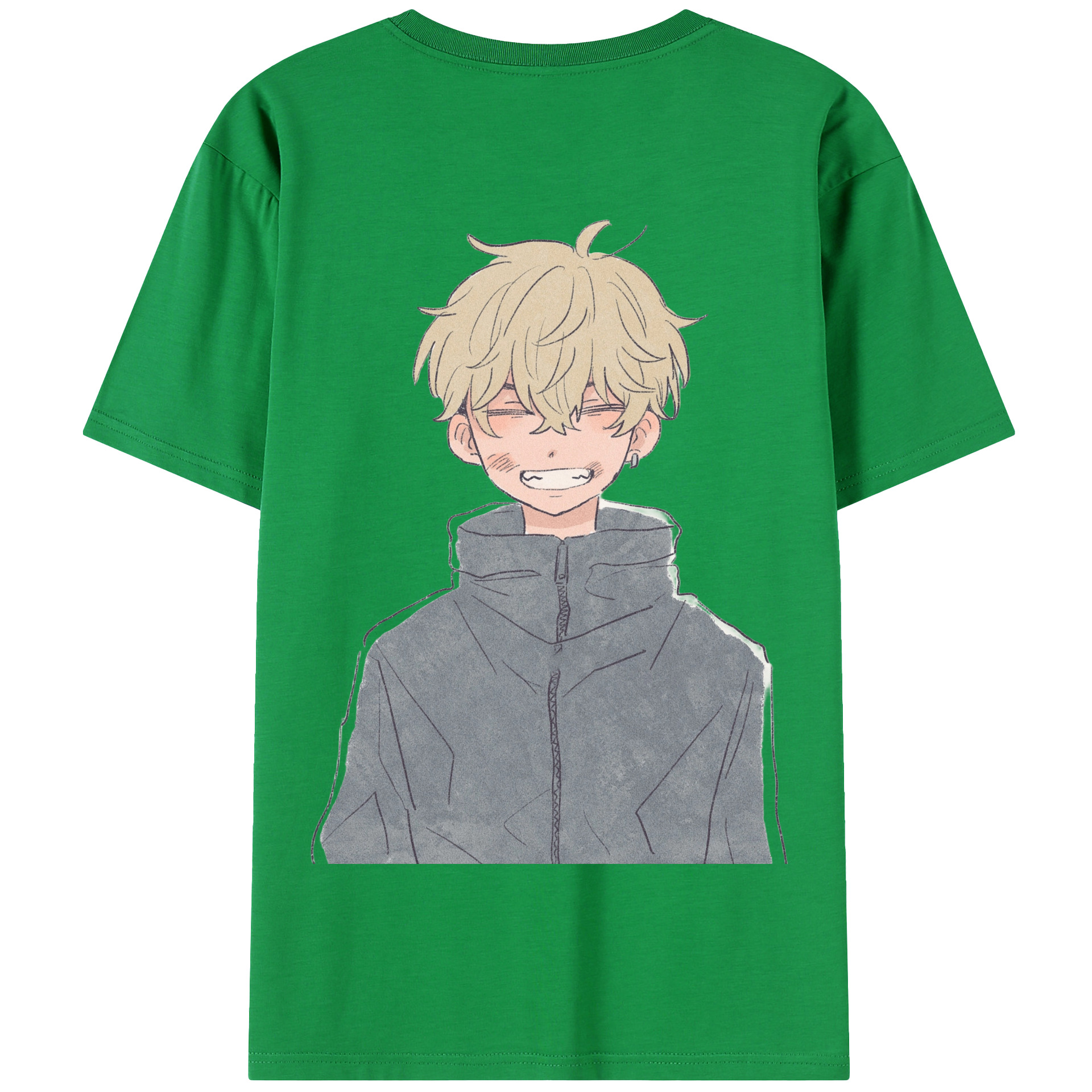 （画像用） 東京リベンジャーズ Tokyo Revengers 綿100％半袖Tシャツ（背面プリント）