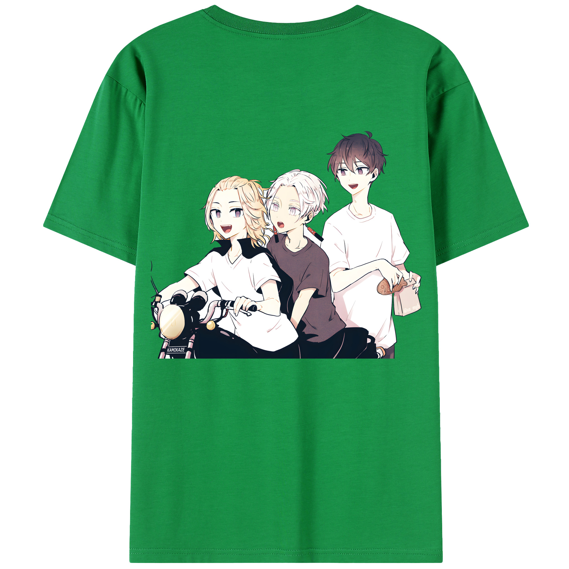 （画像用） 東京リベンジャーズ Tokyo Revengers 綿100％半袖Tシャツ（背面プリント）