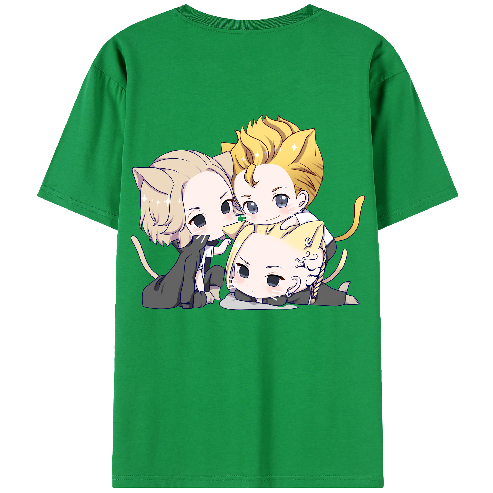 （画像用） 東京リベンジャーズ Tokyo Revengers 綿100％半袖Tシャツ（背面プリント）