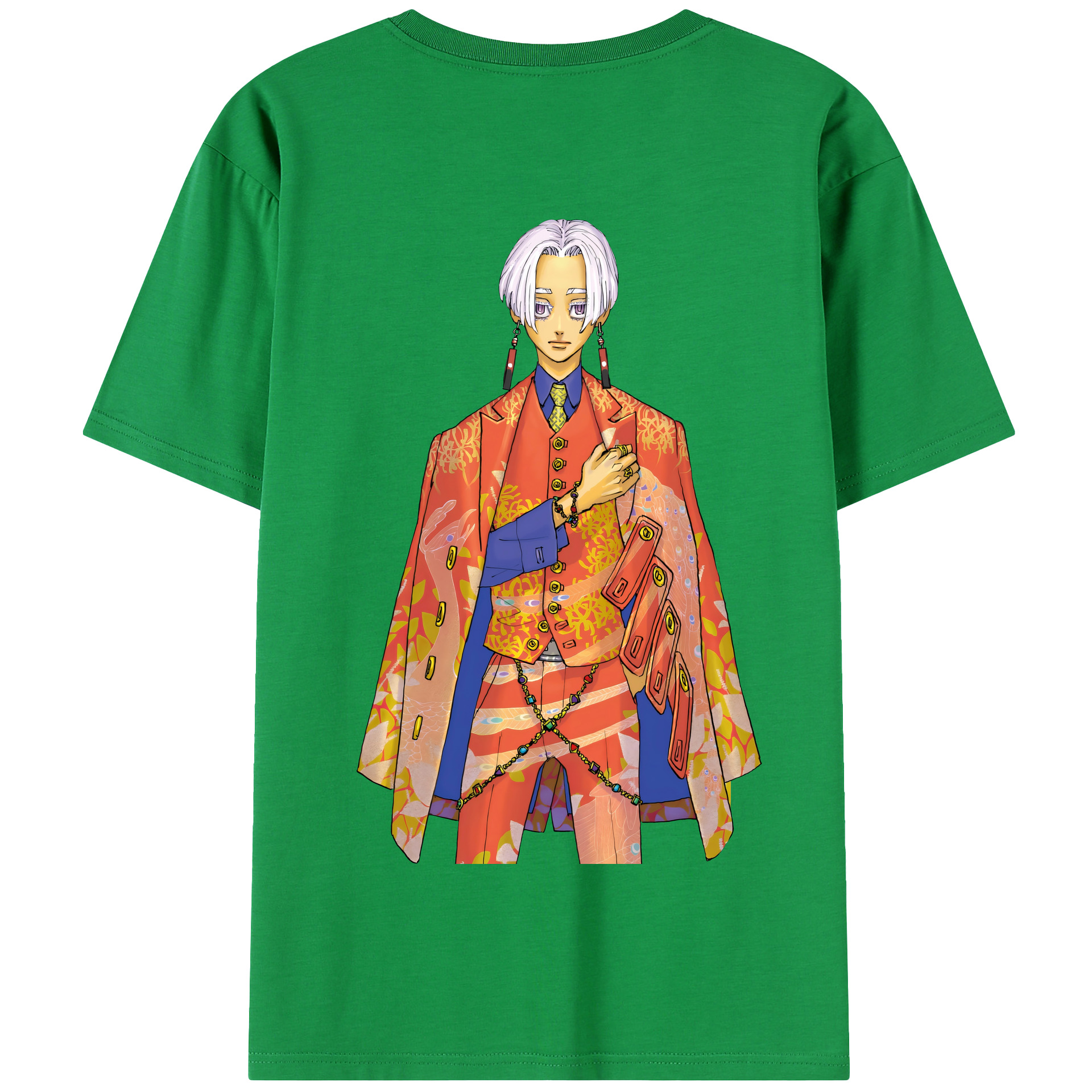 （画像用） 東京リベンジャーズ Tokyo Revengers 綿100％半袖Tシャツ（背面プリント）