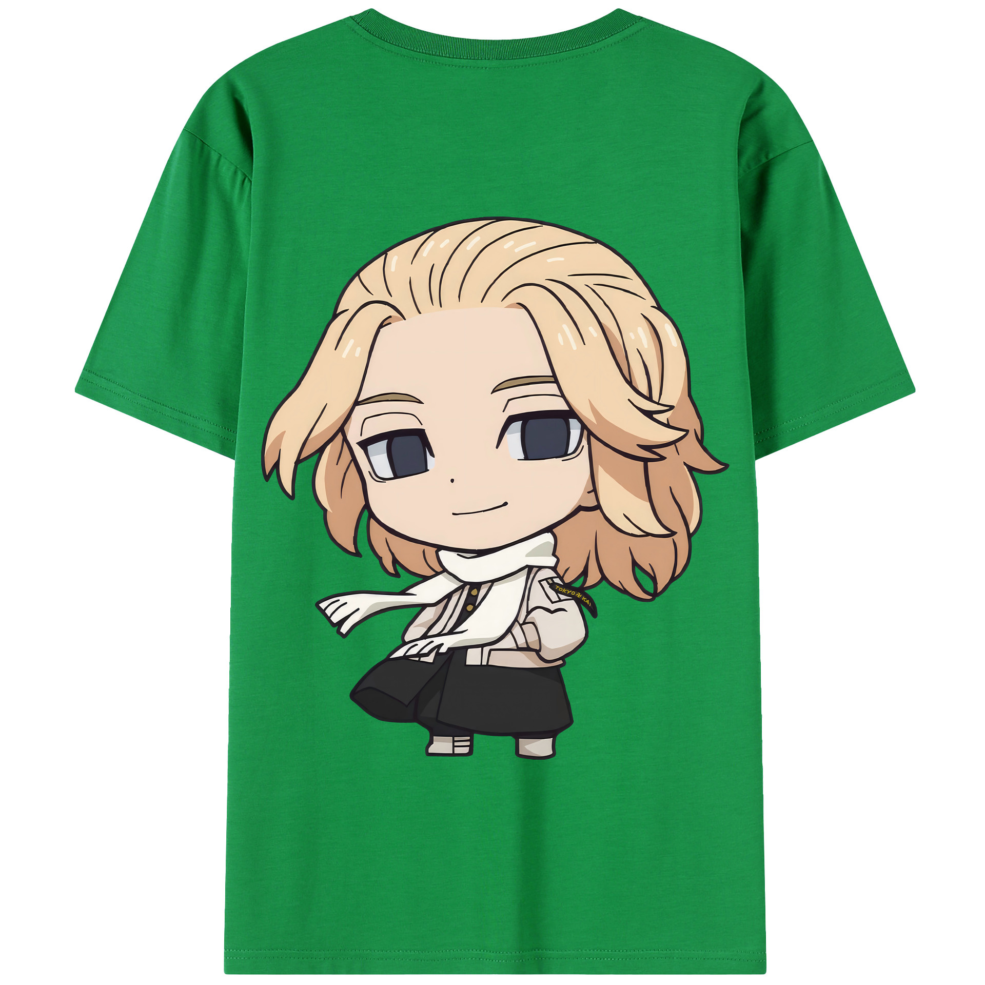 （画像用） 東京リベンジャーズ Tokyo Revengers 綿100％半袖Tシャツ（背面プリント）