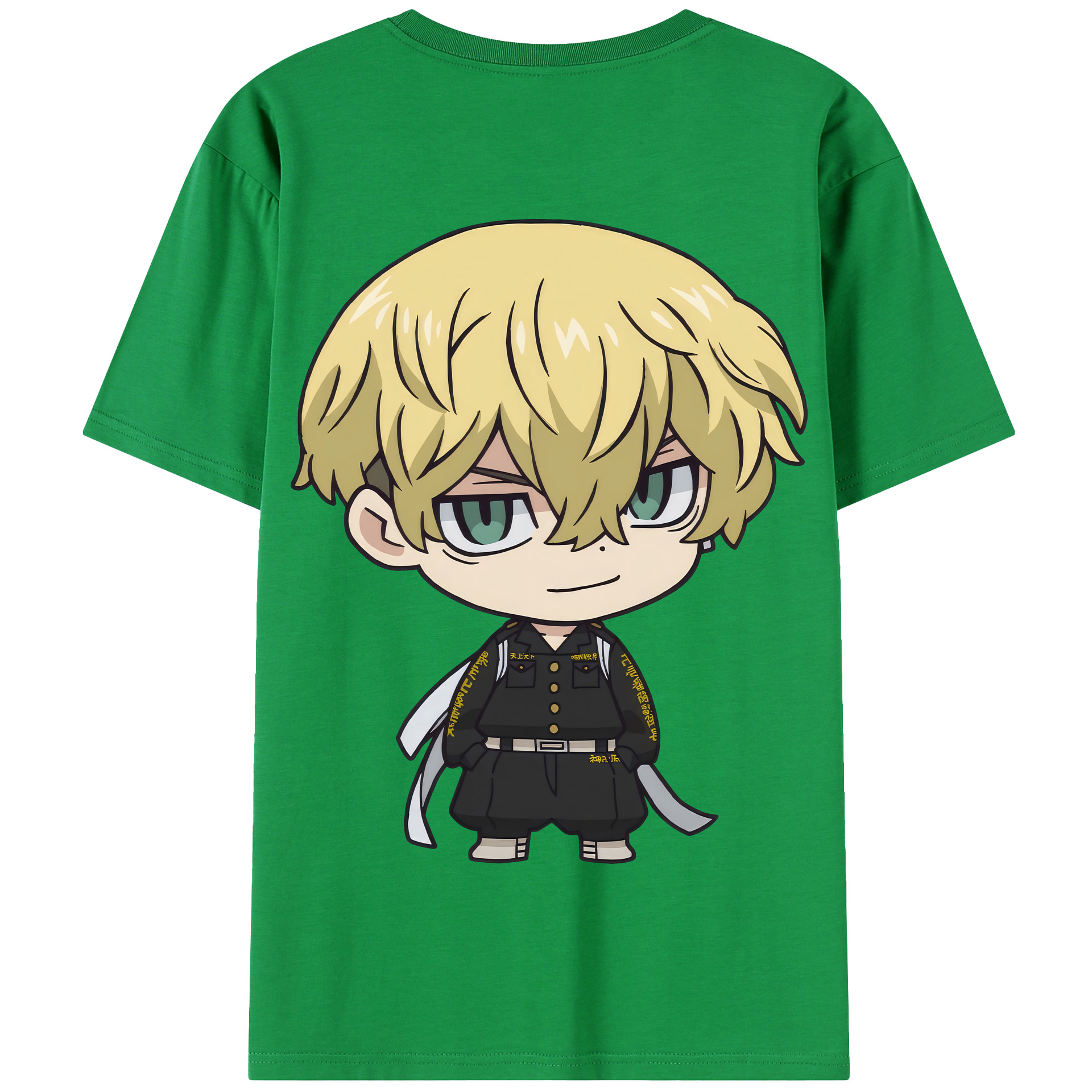 （画像用） 東京リベンジャーズ Tokyo Revengers 綿100％半袖Tシャツ（背面プリント）
