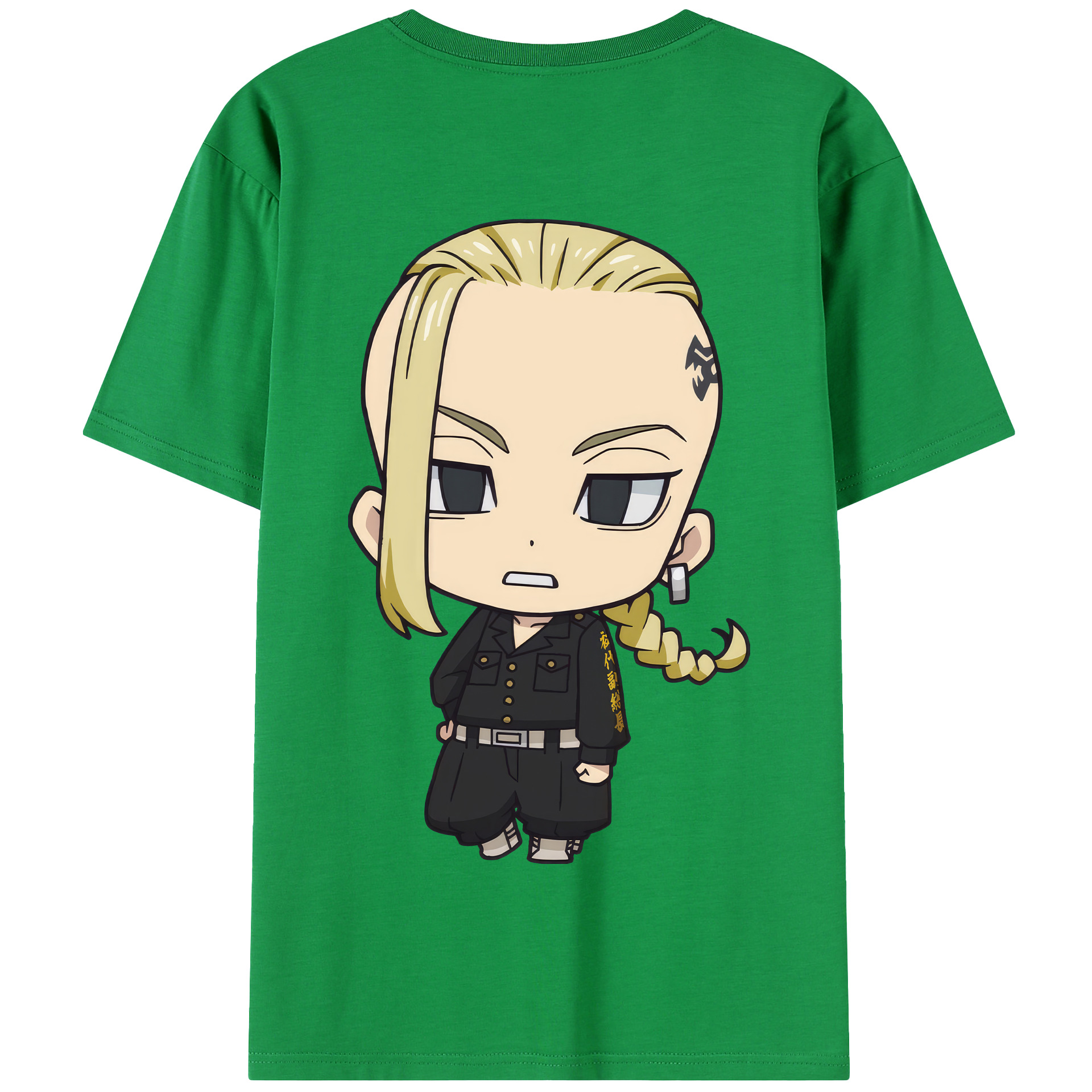 （画像用） 東京リベンジャーズ Tokyo Revengers 綿100％半袖Tシャツ（背面プリント）