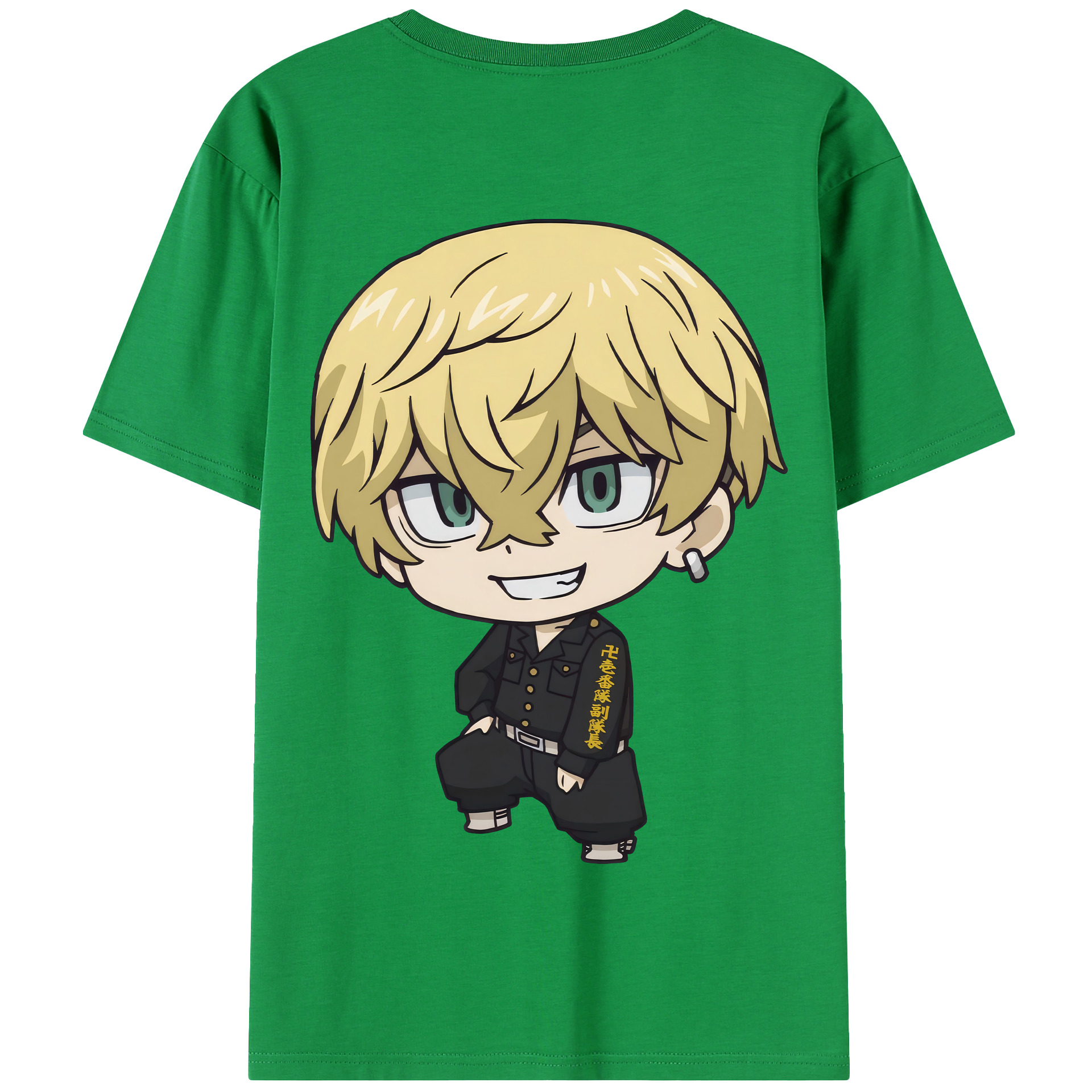 （画像用） 東京リベンジャーズ Tokyo Revengers 綿100％半袖Tシャツ（背面プリント）