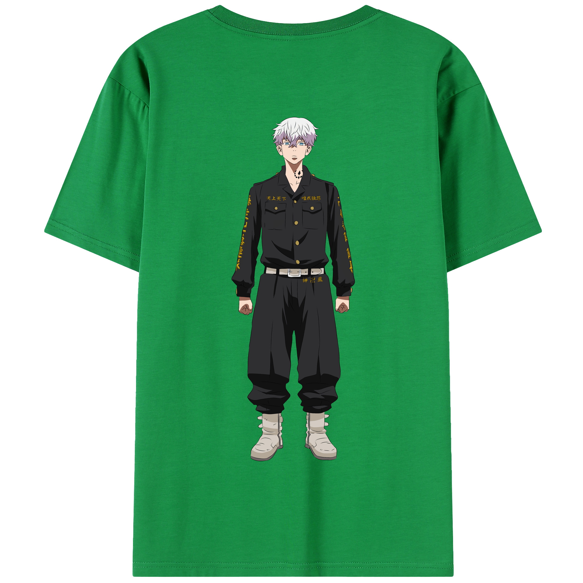 （画像用） 東京リベンジャーズ Tokyo Revengers 綿100％半袖Tシャツ（背面プリント）