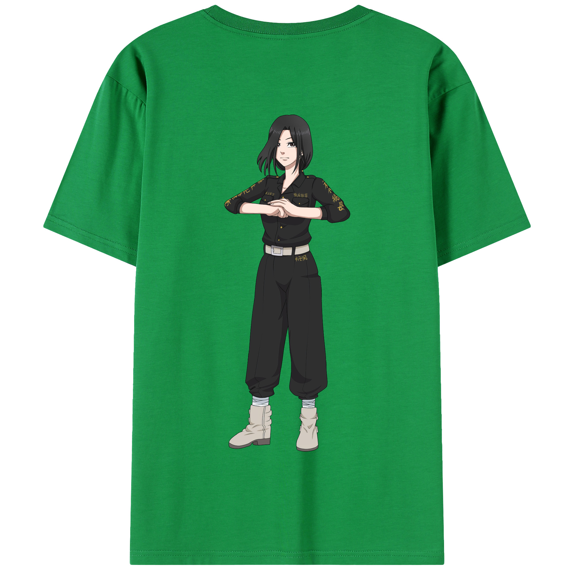 （画像用） 東京リベンジャーズ Tokyo Revengers 綿100％半袖Tシャツ（背面プリント）